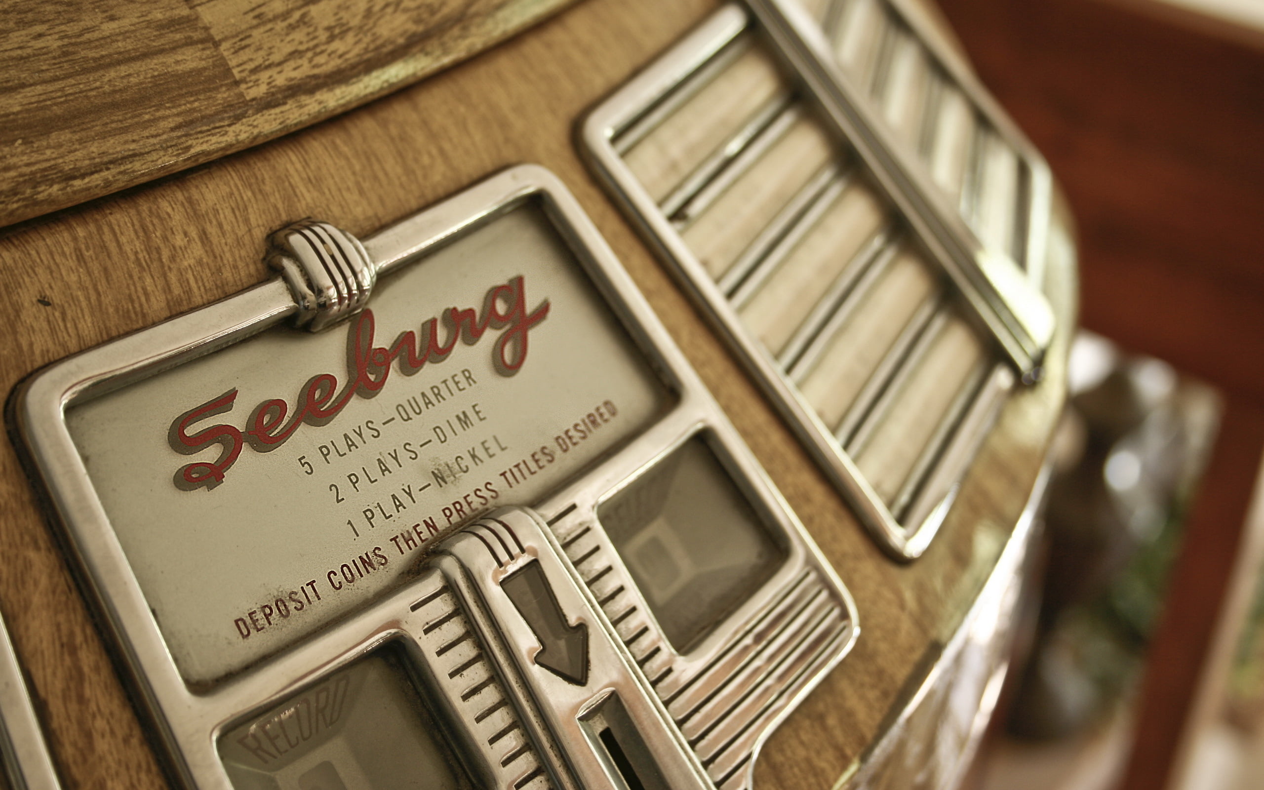 Jukebox, 2K, music, macro, HD Wallpaper