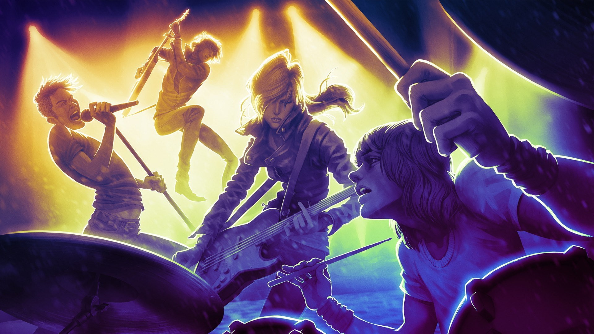 1080P, Rock Band 4, HD Wallpaper