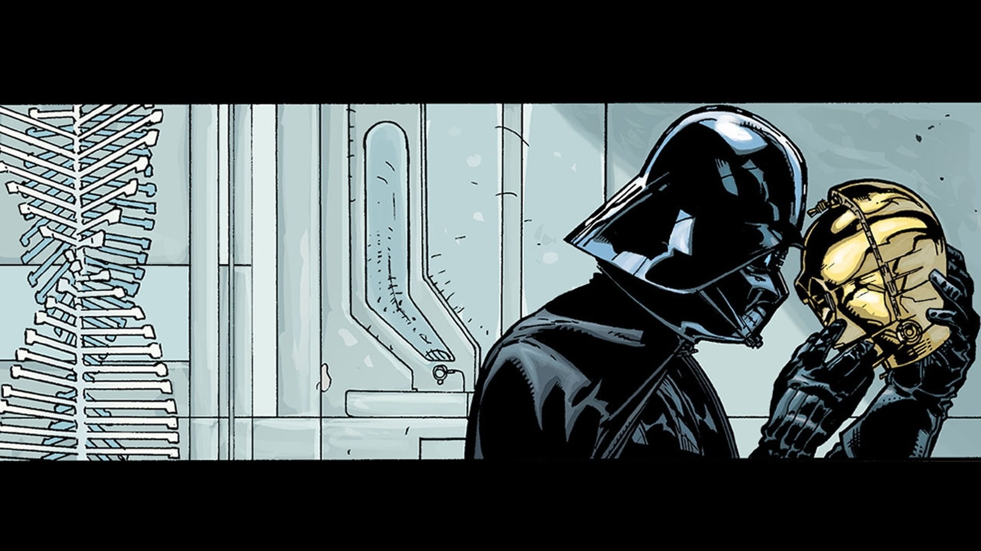 Star Wars, Darth Vader, Star Wars: Darth Vader, C-3PO, 1080P, HD Wallpaper
