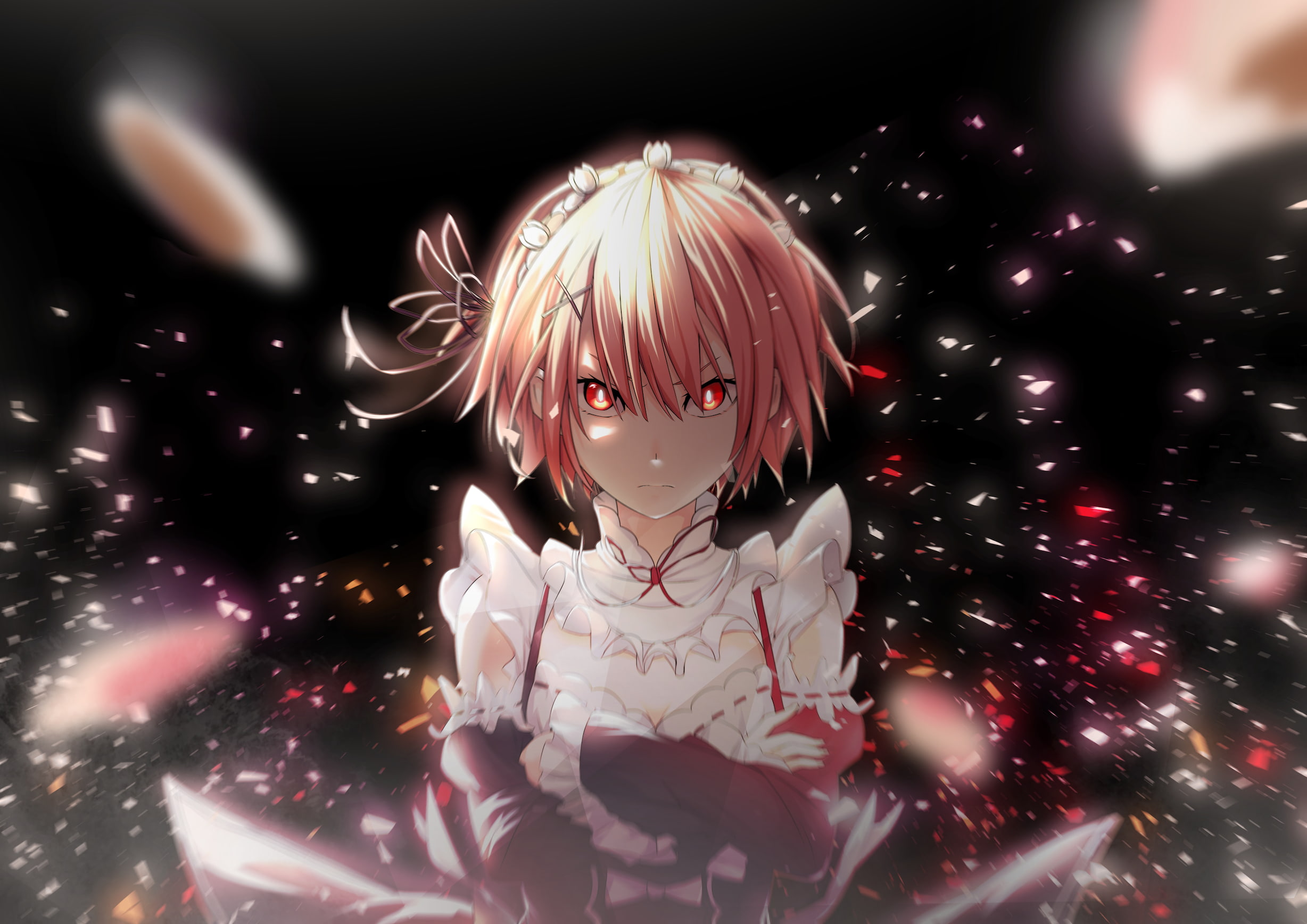 night, lifestyles, motion, portrait, short hair, arts culture and entertainment, glowing eyes, angry, childhood, 1080P, front view, real people, cosmicsnic, HD Wallpaper