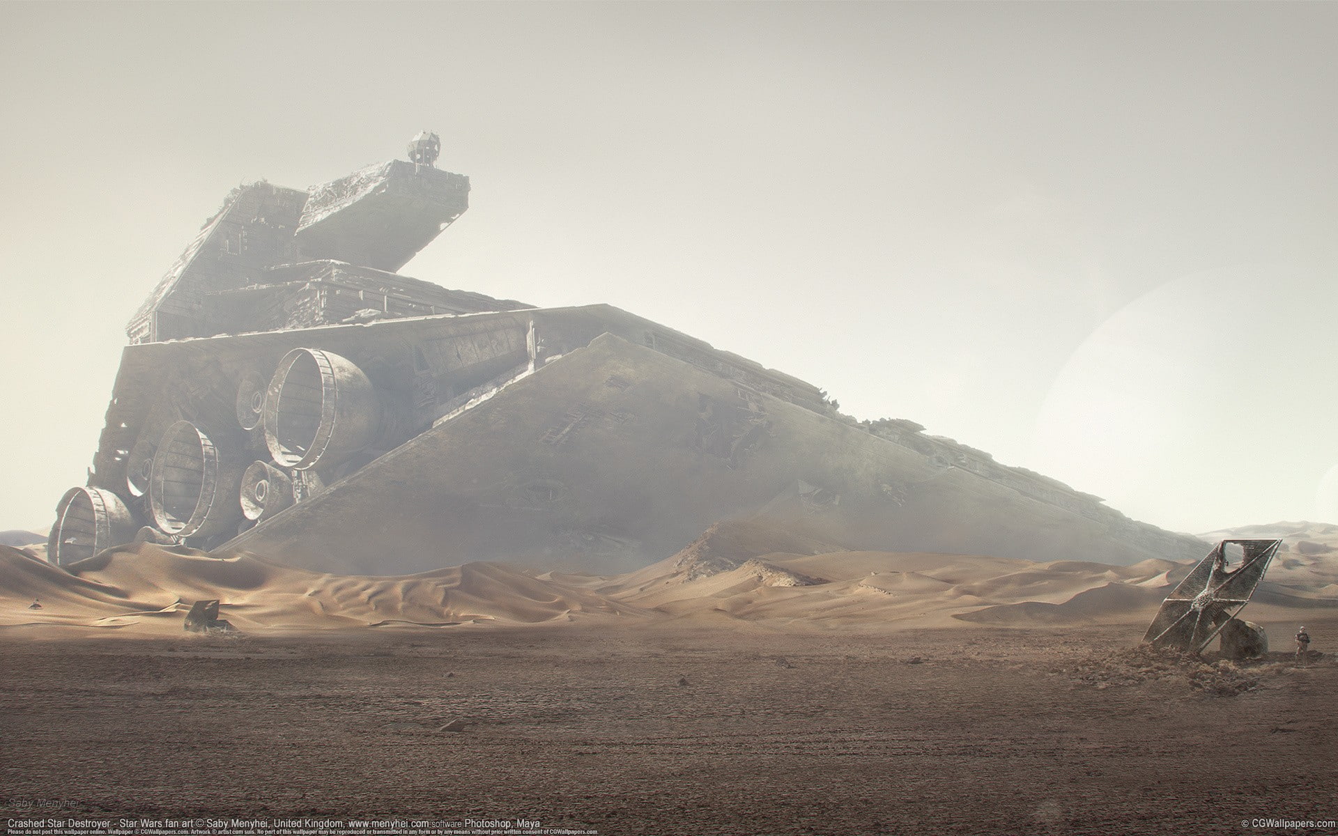 1080P, Star Destroyer, Star Wars, HD Wallpaper