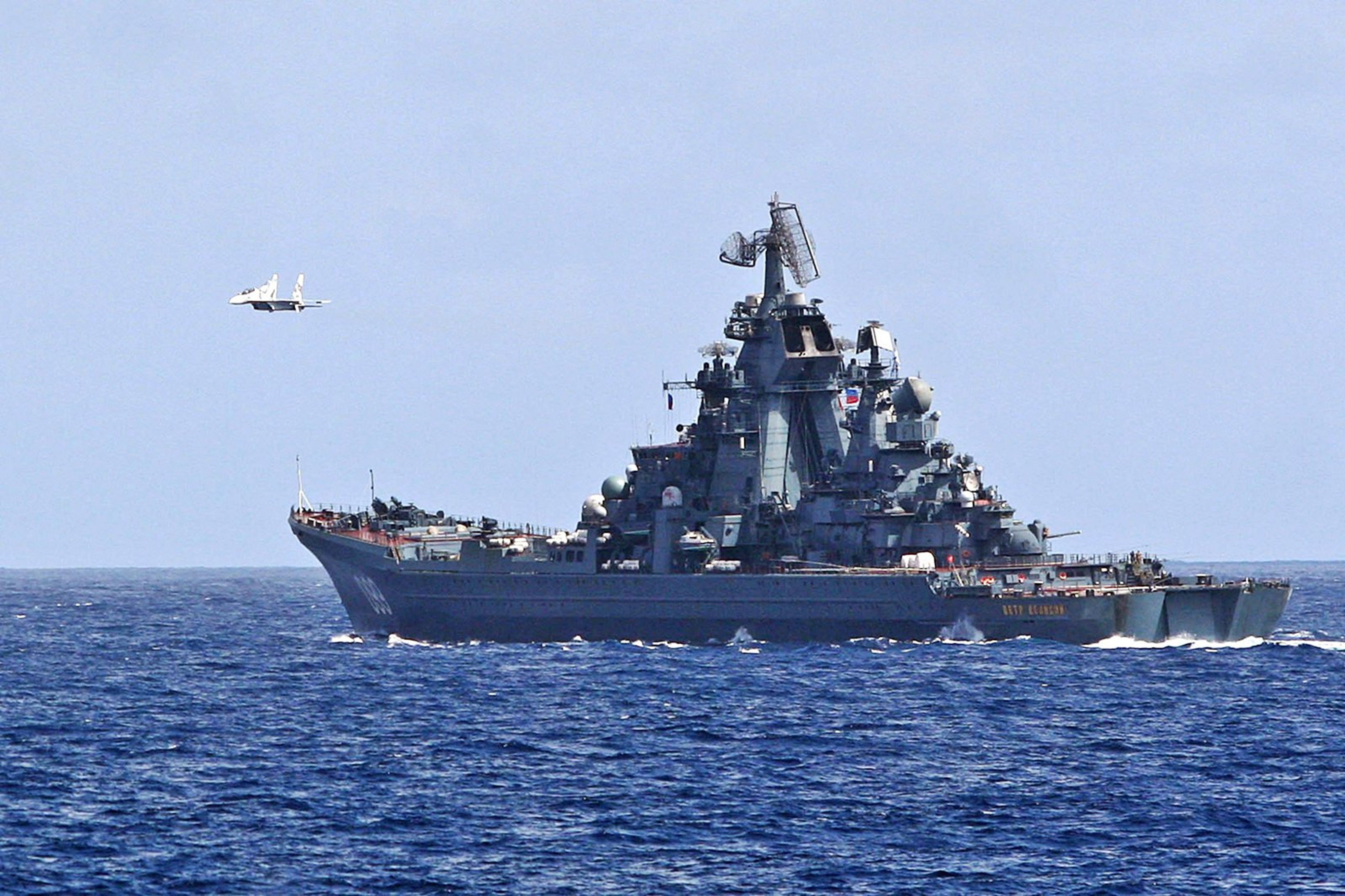 war, velikiy, star, 4000x2665, admiral chabanenko, navy, russian, ship, peter, russia, warship, 4K, red, HD Wallpaper