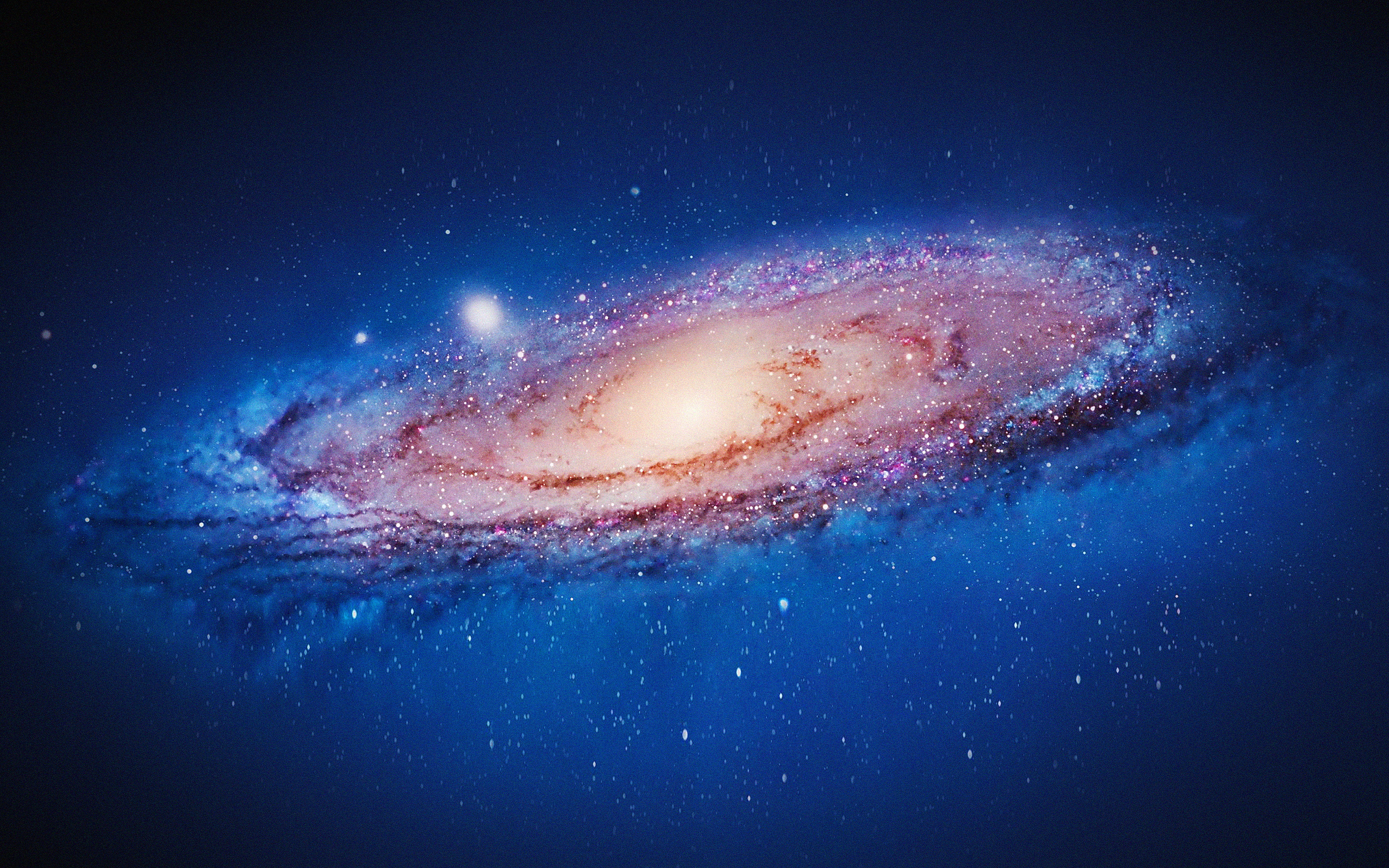 science, space exploration, galaxy, king, space, 4K, night, no people, illuminated, nature, spiral, beauty in nature, blue background, space and astronomy, HD Wallpaper