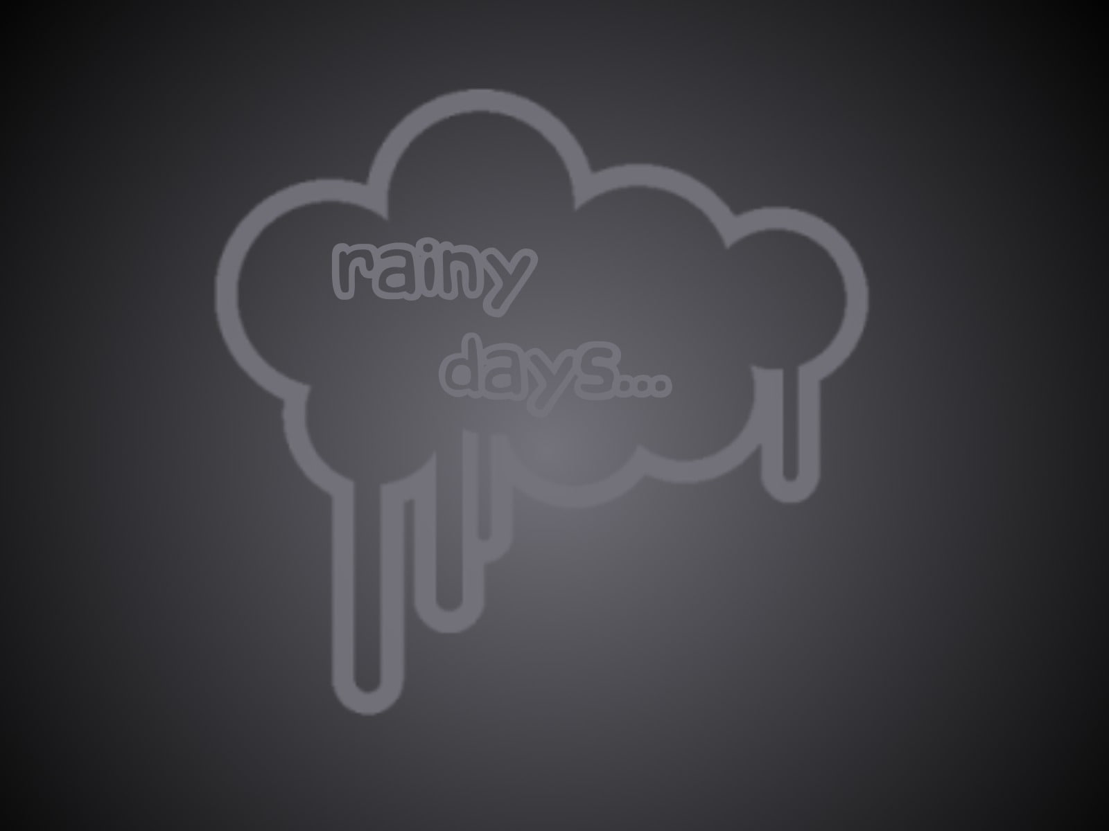 rain, 720P, hd, days, grey, black, white, emo, simple, nature, rainy, depressing, HD Wallpaper