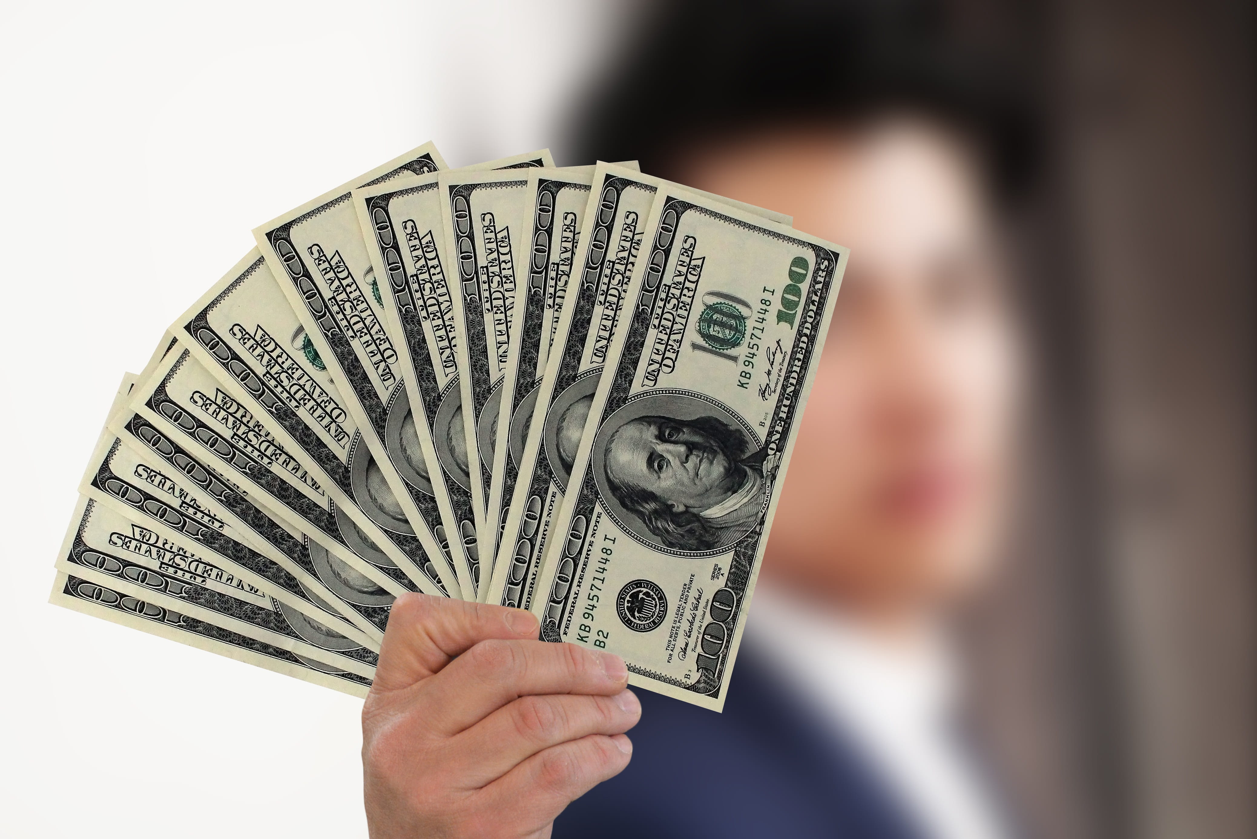 human hand, success, economy, 4K, presentation, making money, finance, manager, businessman, close-up, dollar sign, business, person, one person, money, HD Wallpaper