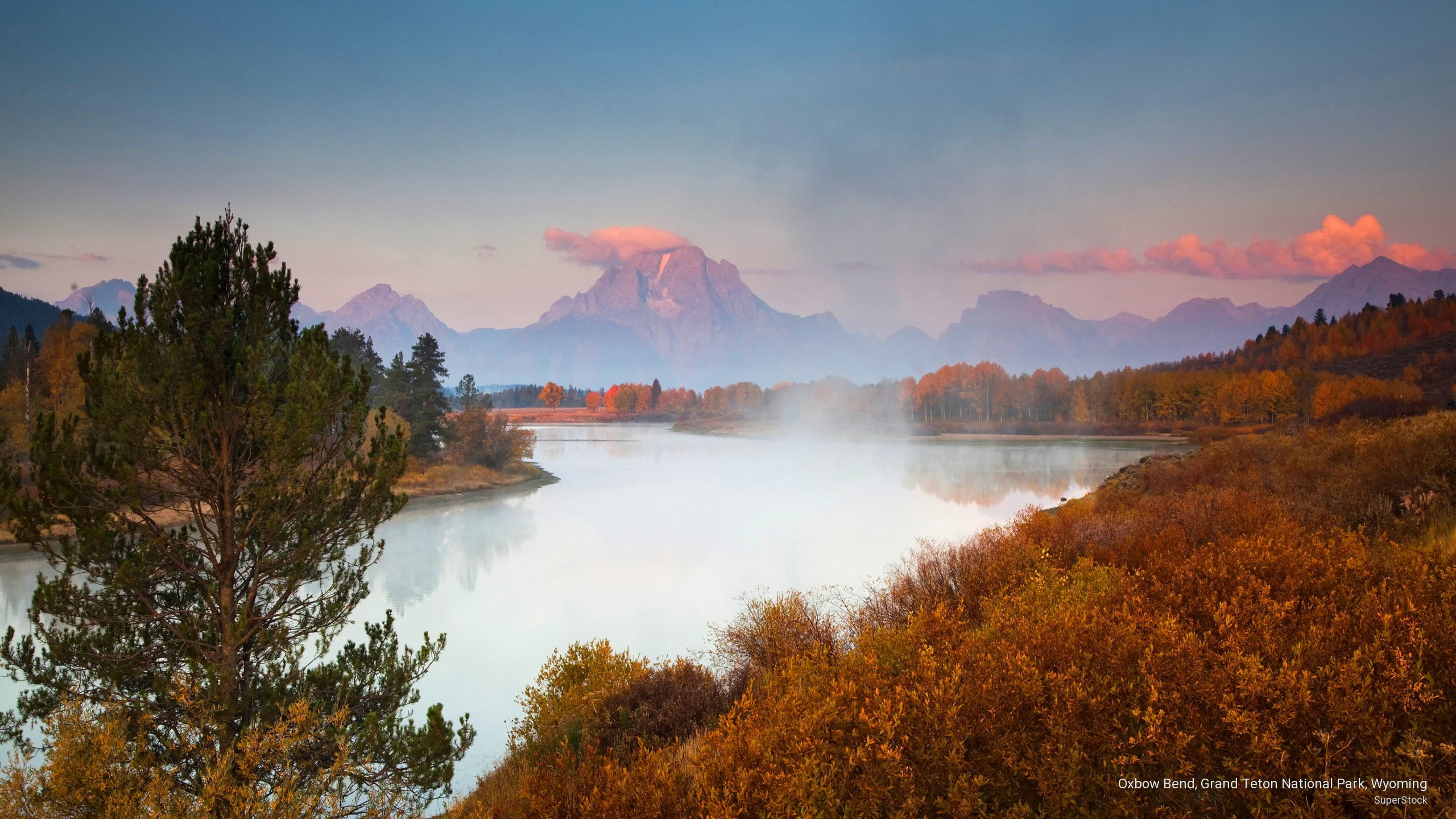National Parks, bend, grand, wyoming, oxbow, teton, park, national, 2K, HD Wallpaper