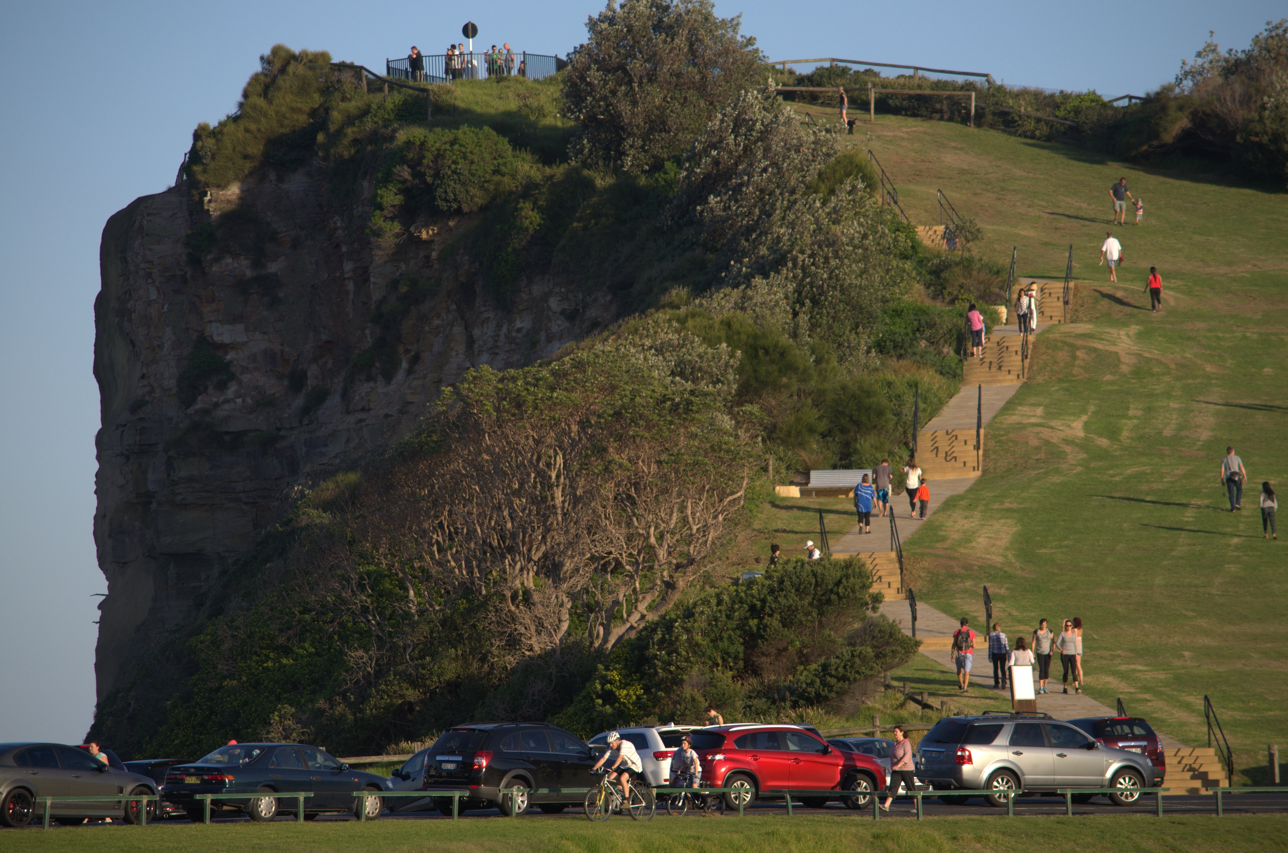 group of people, mountain, terrigal, car, leisure activity, hill, real people, tree, men, coastal, new south wales, transportation, nature, australia, motor vehicle, HD Wallpaper
