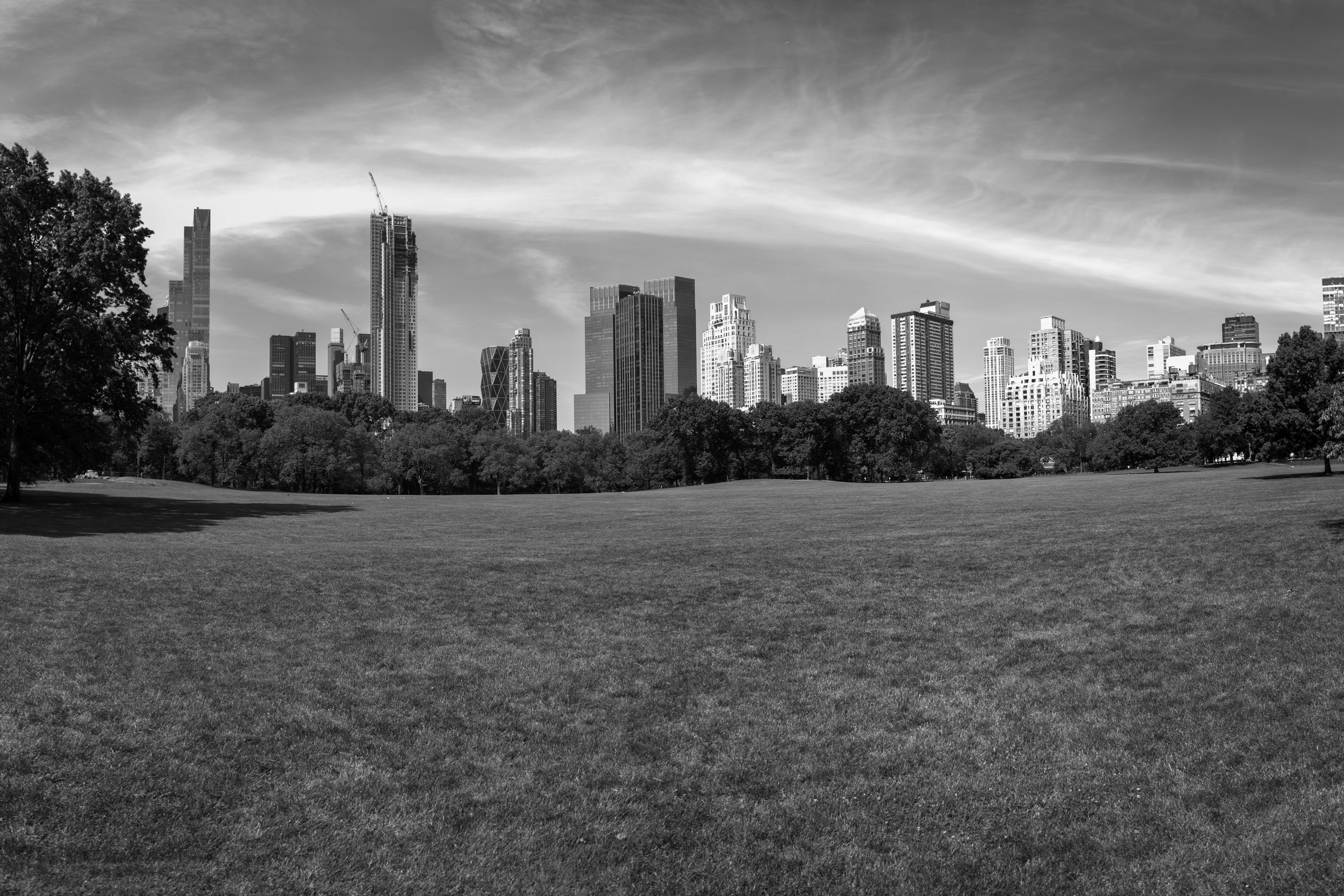 modern, united states, no people, building, urban spaces, central park south, outdoors, grass, 5K, tower, tall - high, manhattan, skyscraper, financial district, HD Wallpaper