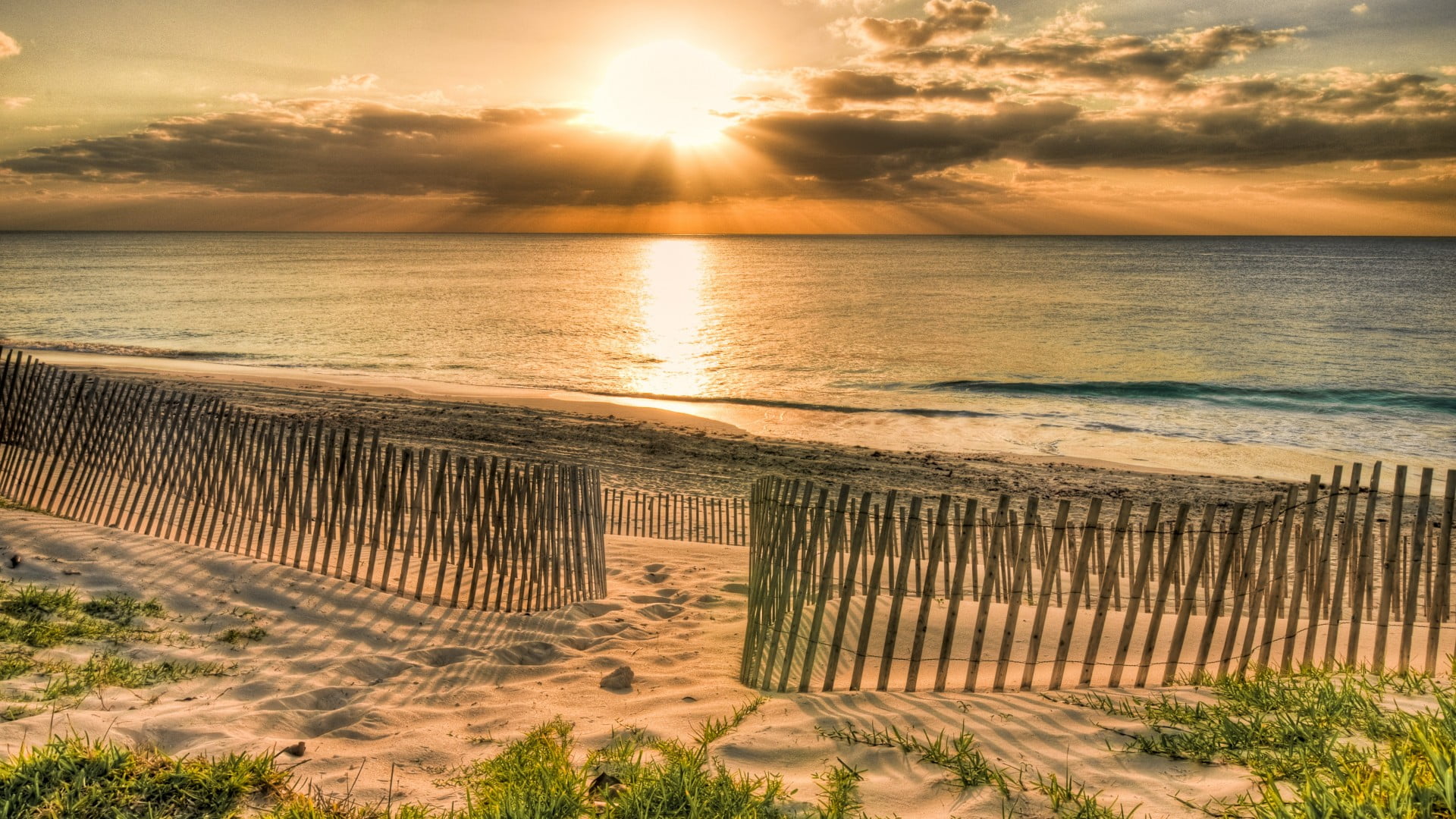 sun, summer, obstruction, dam, travel, panorama, cloud - sky, tranquil scene, coastline, outdoors, beach, idyllic, shore, sky, scenic, landscape, sunset, HD Wallpaper