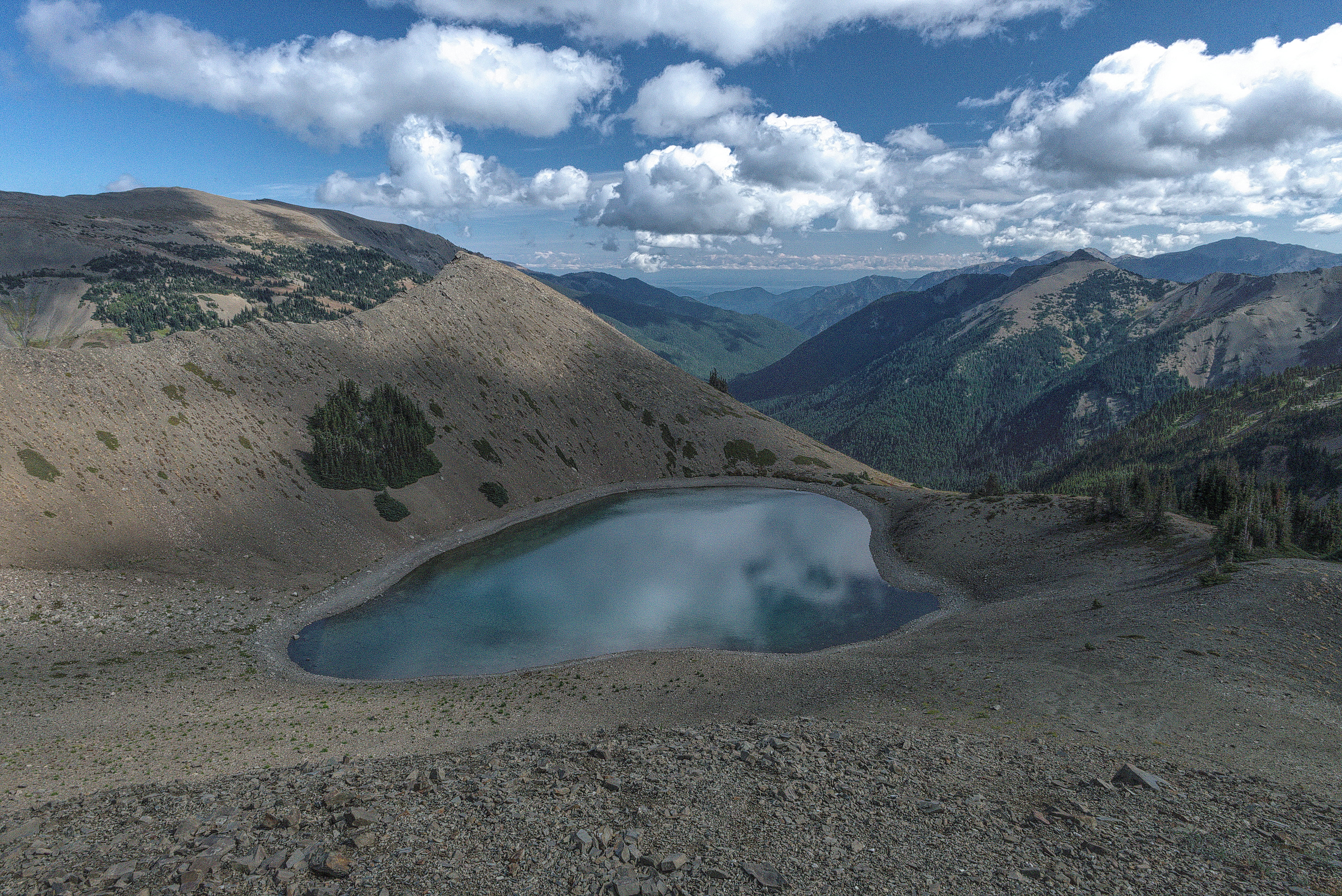 remote, idyllic, 4K, mountain range, outdoors, lake, mountains, united states, tranquility, tranquil scene, day, nature, scenics - nature, land, no people, HD Wallpaper