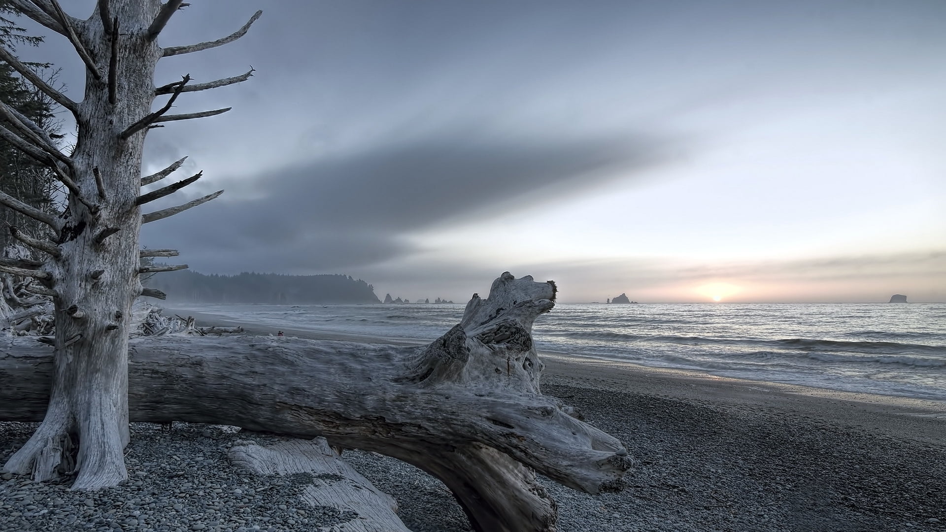 nature, cloud - sky, driftwood, boat, lake, clouds, travel, outdoors, landscape, scenics - nature, structure, sun, water, sunset, boundary, shoreline, 1080P, HD Wallpaper