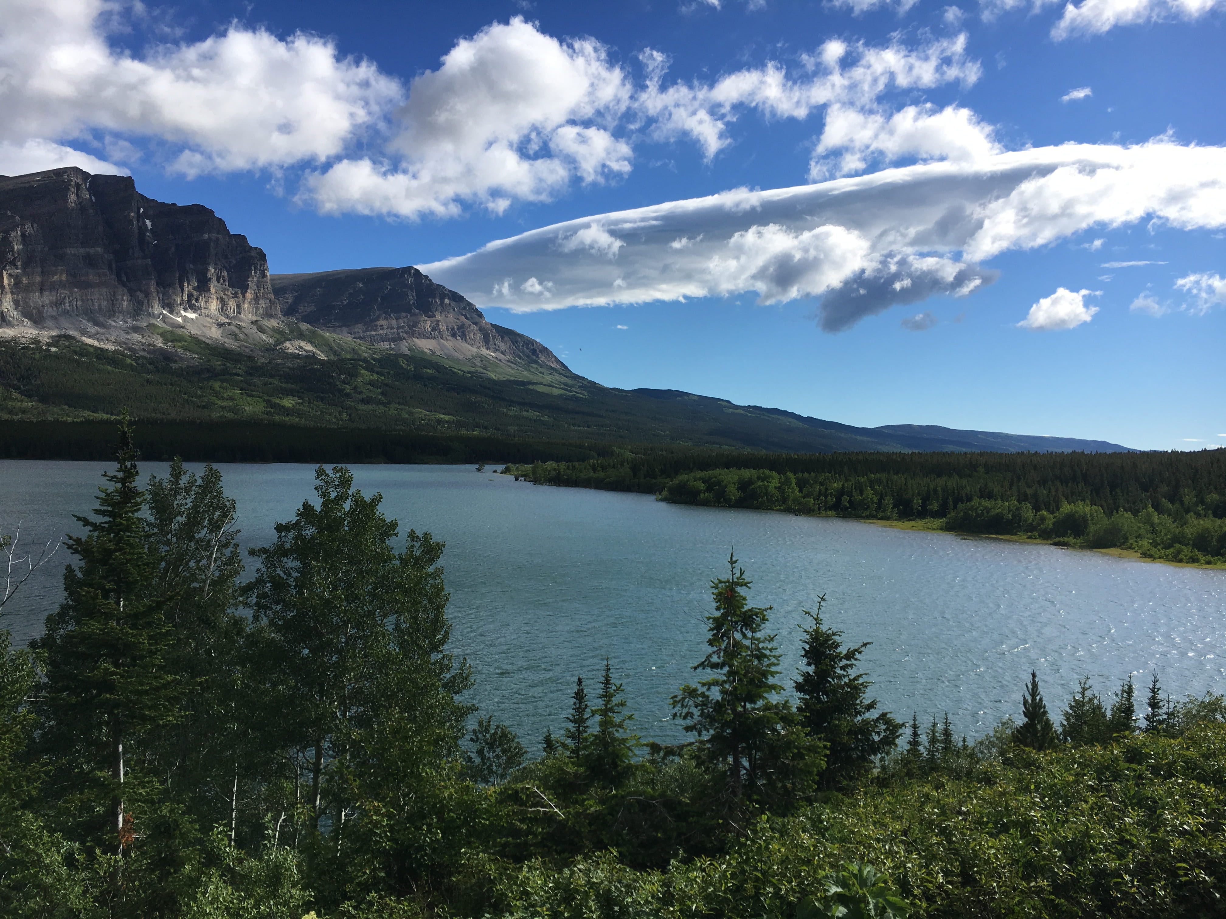 no people, cracker lake trail, mountain range, tranquil scene, glacier national park, cracker lake hike, browning, montana, plant, day, 4K, tree, outdoors, HD Wallpaper