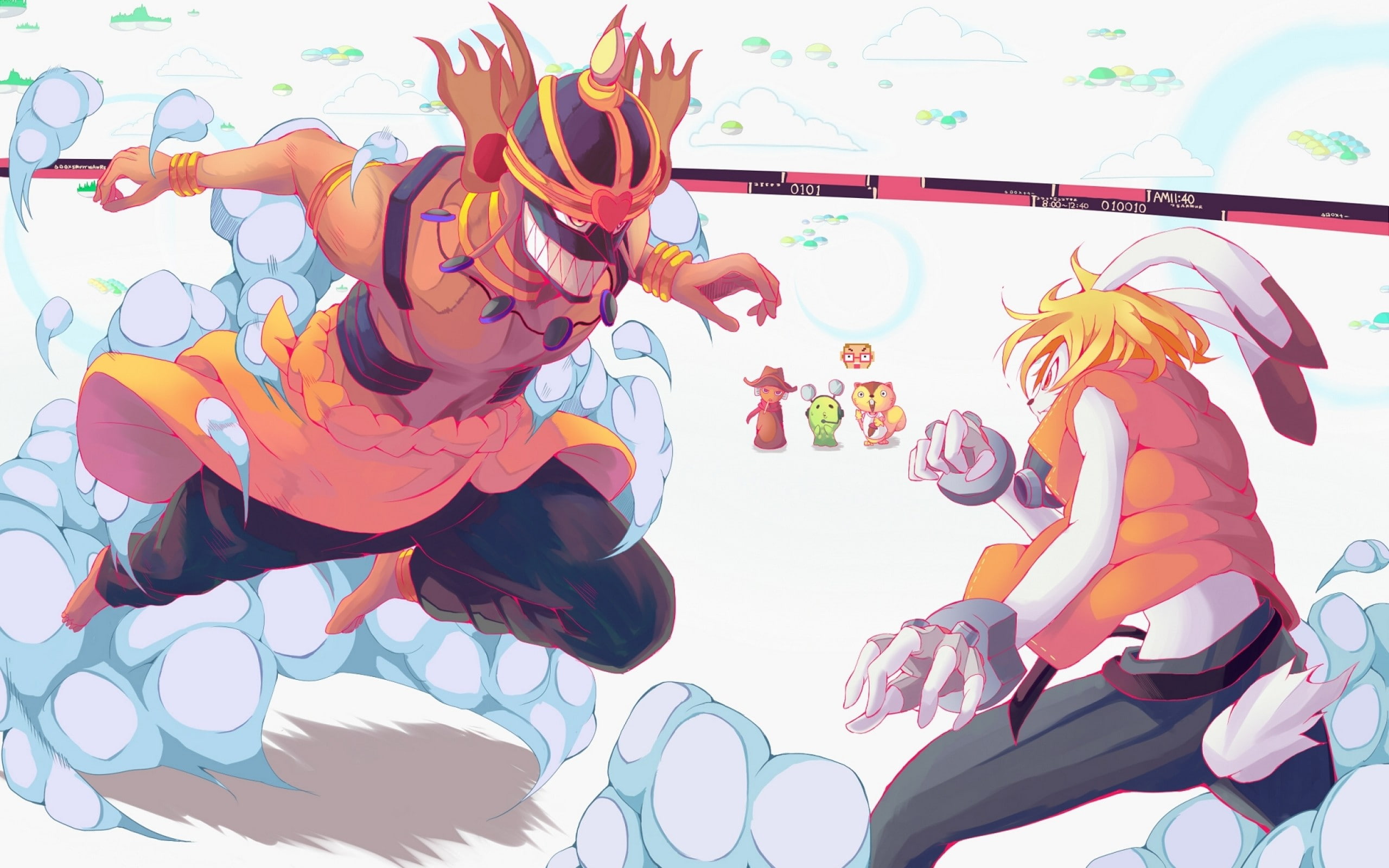 warrior, 2K, anime, King Kazma, Summer Wars, HD Wallpaper