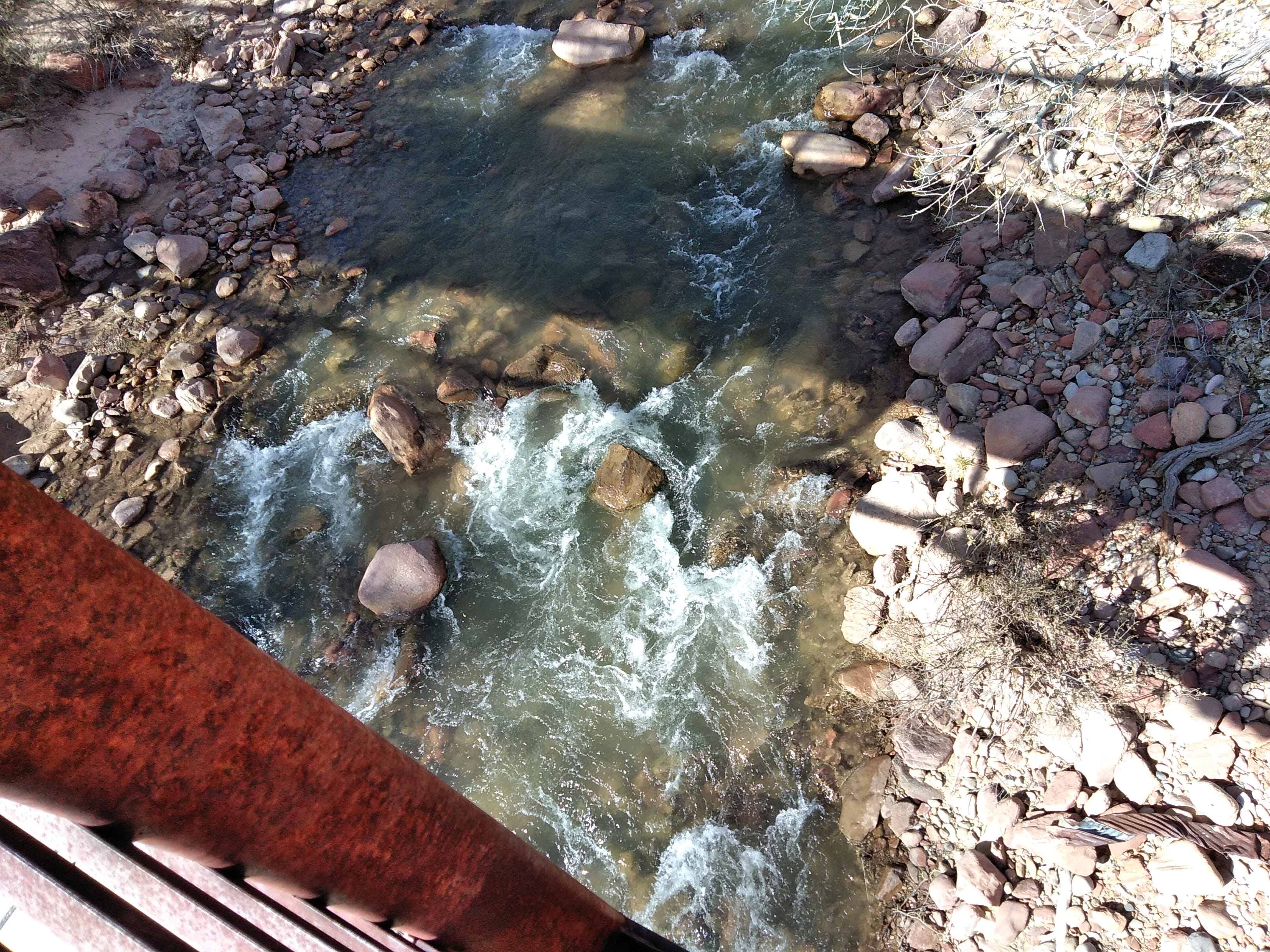 motion, springdale, beauty in nature, pollution, outdoors, day, stone - object, pebble, flowing water, stone, land, flowing, no people, river, springdale / zion, HD Wallpaper
