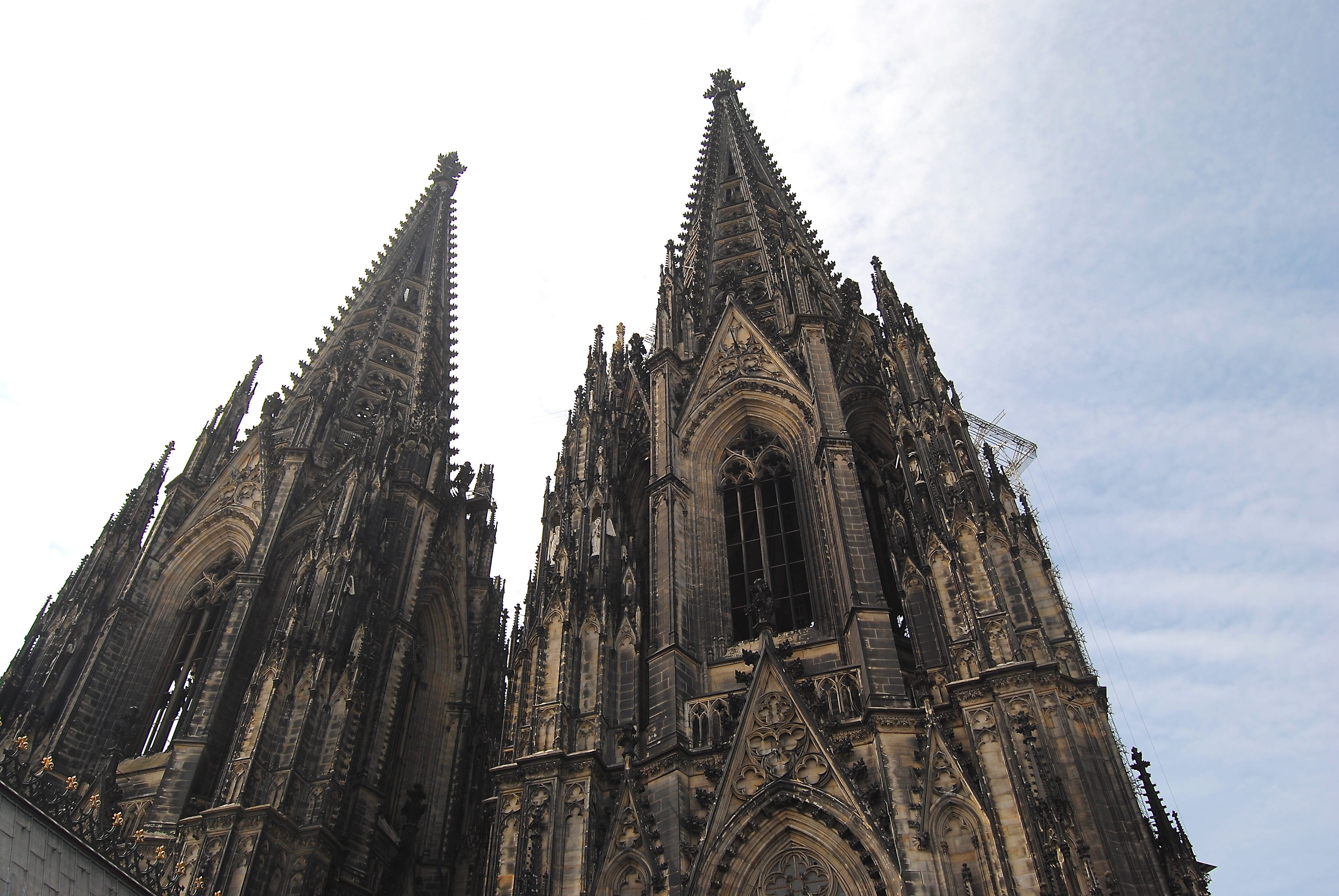travel destinations, architectural style, gothic arch, gothic architecture, built structure, place of worship, cologne, building exterior, 4K, outdoors, HD Wallpaper
