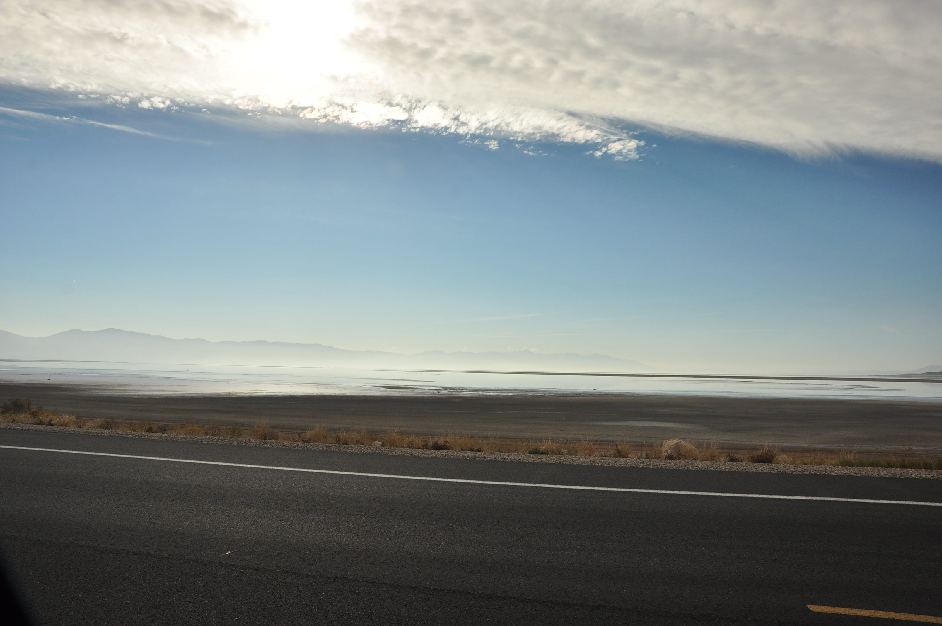 outdoors, airplane, sand stone, highway, beauty in nature, National Park, transportation, marking, scenics - nature, leave, landscape, environment, dividing line, HD Wallpaper