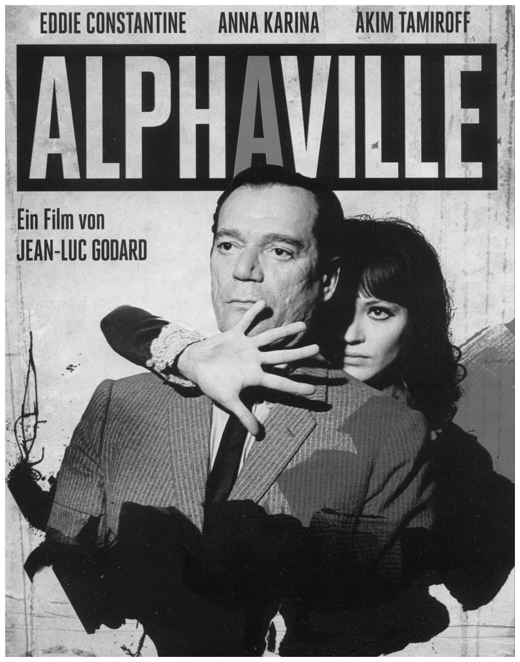 Alphaville, movie poster, Jean-Luc Godard, 720P, Phone HD Wallpaper