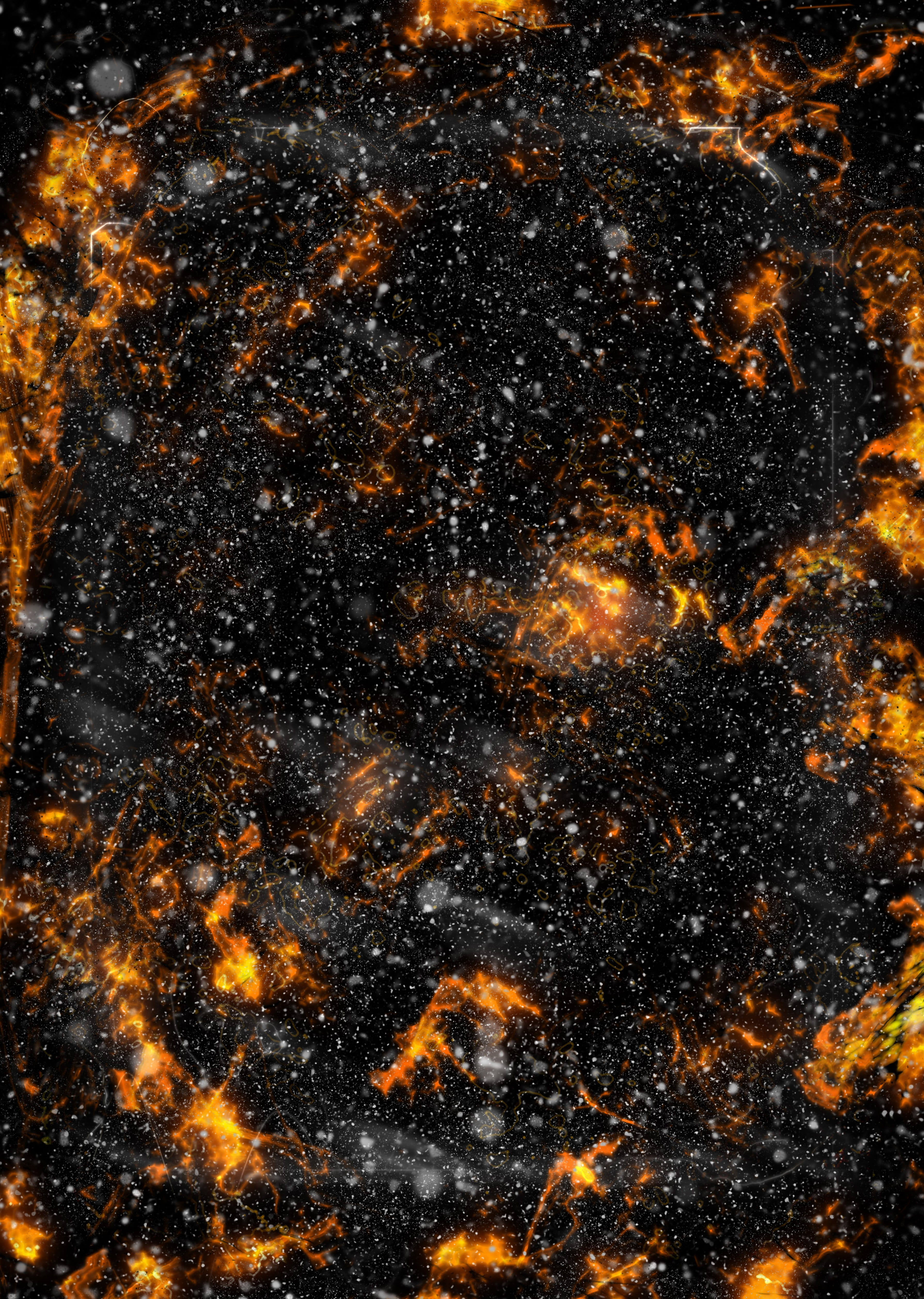 black color, lava, texture, orange, space, photo, no people, background, red, sea, motion, nature, beauty in nature, galaxy, studio shot, black, stone, Phone HD Wallpaper