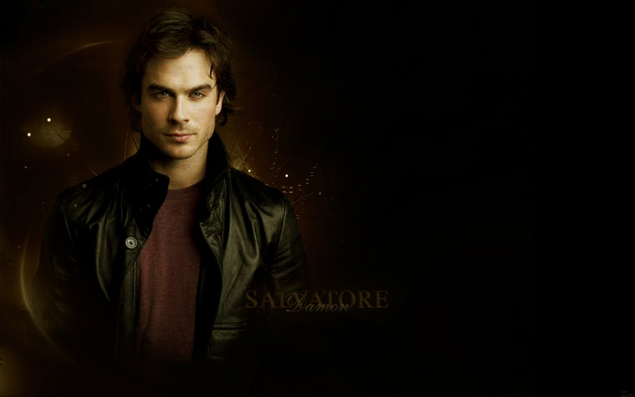 adult, black background, somerhalder, young adult, attitude, dark, black, young men, indoors, text, Male celebrities, confidence, one person, actor, s, HD Wallpaper