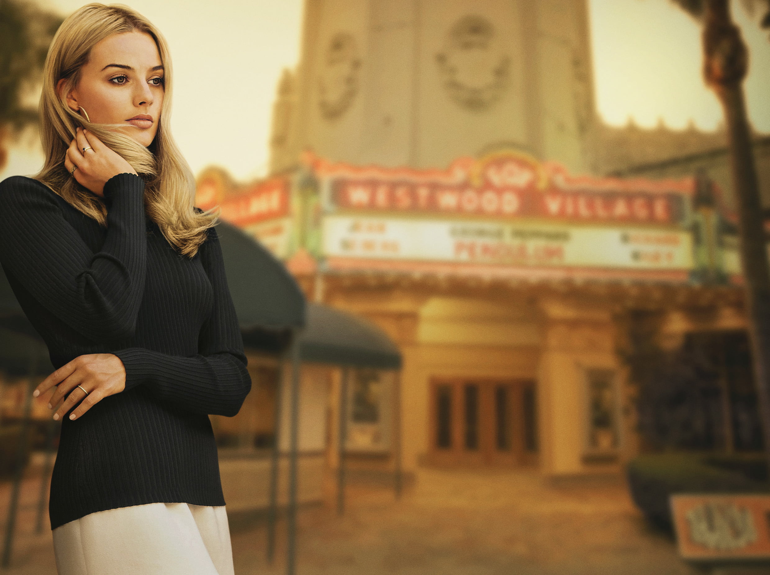 1080P, Margot Robbie, Once Upon A Time In Hollywood, Sharon Tate, Movie, HD Wallpaper