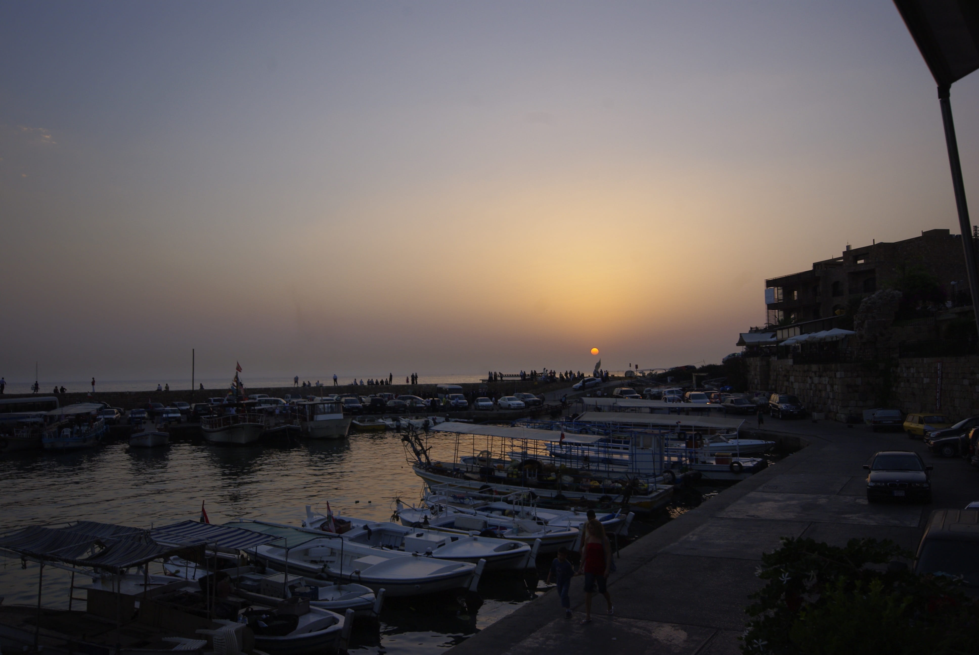 water, outdoors, nature, beach, 4K, no people, port, cityscape, mode of transportation, lebanon, building, sky, nautical vessel, building exterior, sea, HD Wallpaper