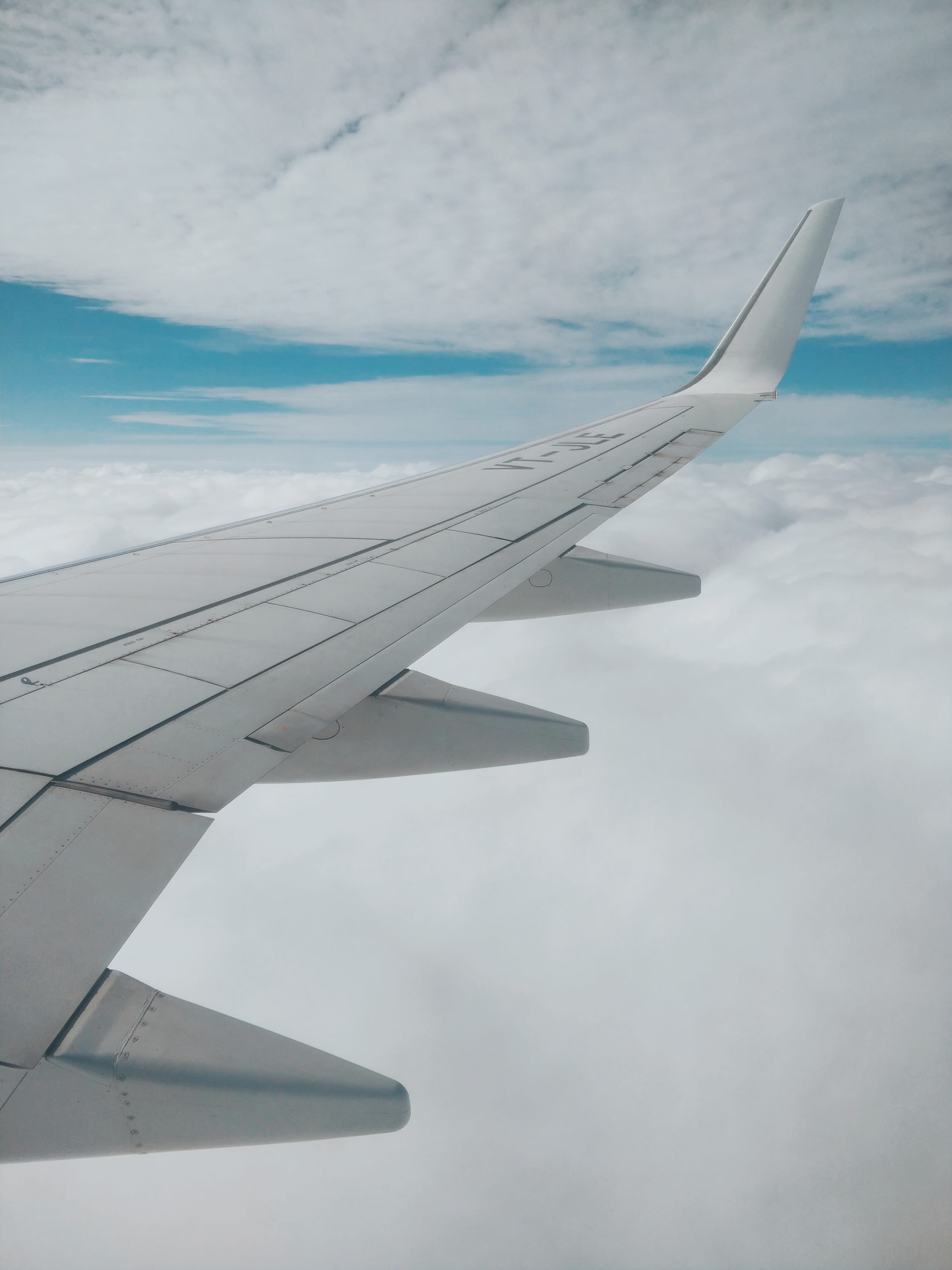 water, flying, window seat, photography, 4K, airplane, day, cloud - sky, travel, sky, beauty in nature, motion, wing, aerial, scenics - nature, above, Phone HD Wallpaper