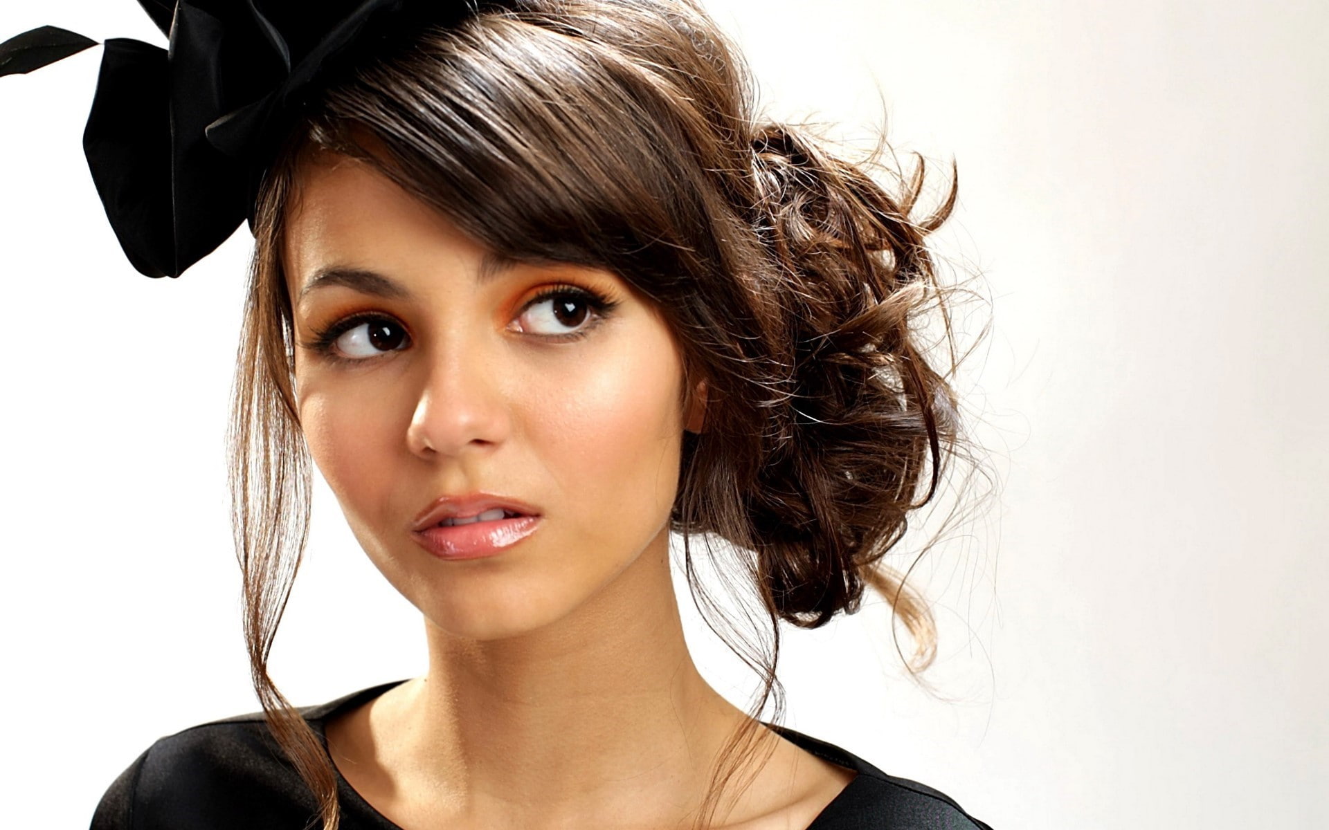 1080P, women, face, portrait, Victoria Justice, celebrity, HD Wallpaper