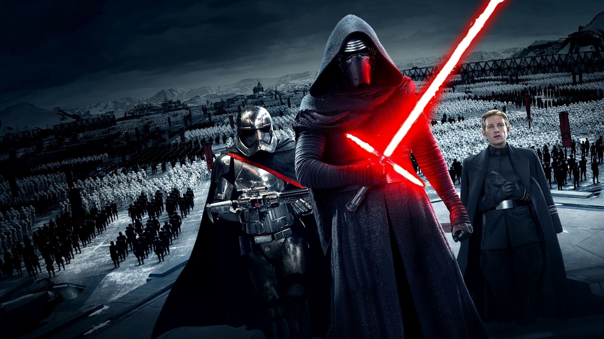 Star Wars, Kylo Ren, Storm Troopers, 2K, HD Wallpaper