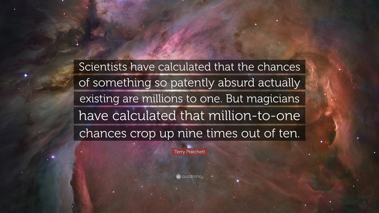 720P, quote, quotefancy, Terry Pratchett, HD Wallpaper
