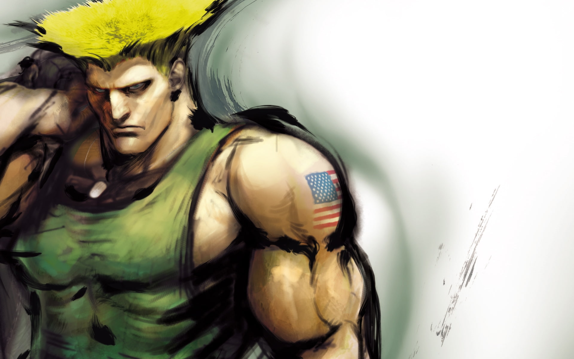 art, fighter, street, video, x, 1080P, games, guile, street fighter, hd, HD Wallpaper