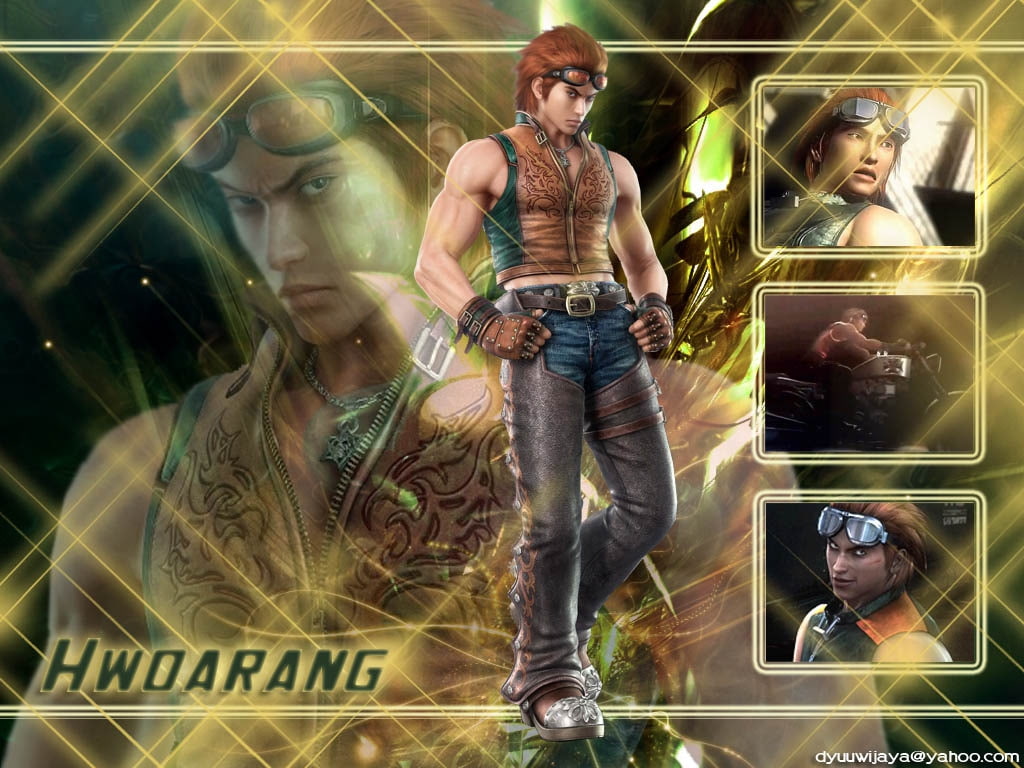 art, 480P, video, hwoarang, fighter, Tekken, hd, fight, games, HD Wallpaper