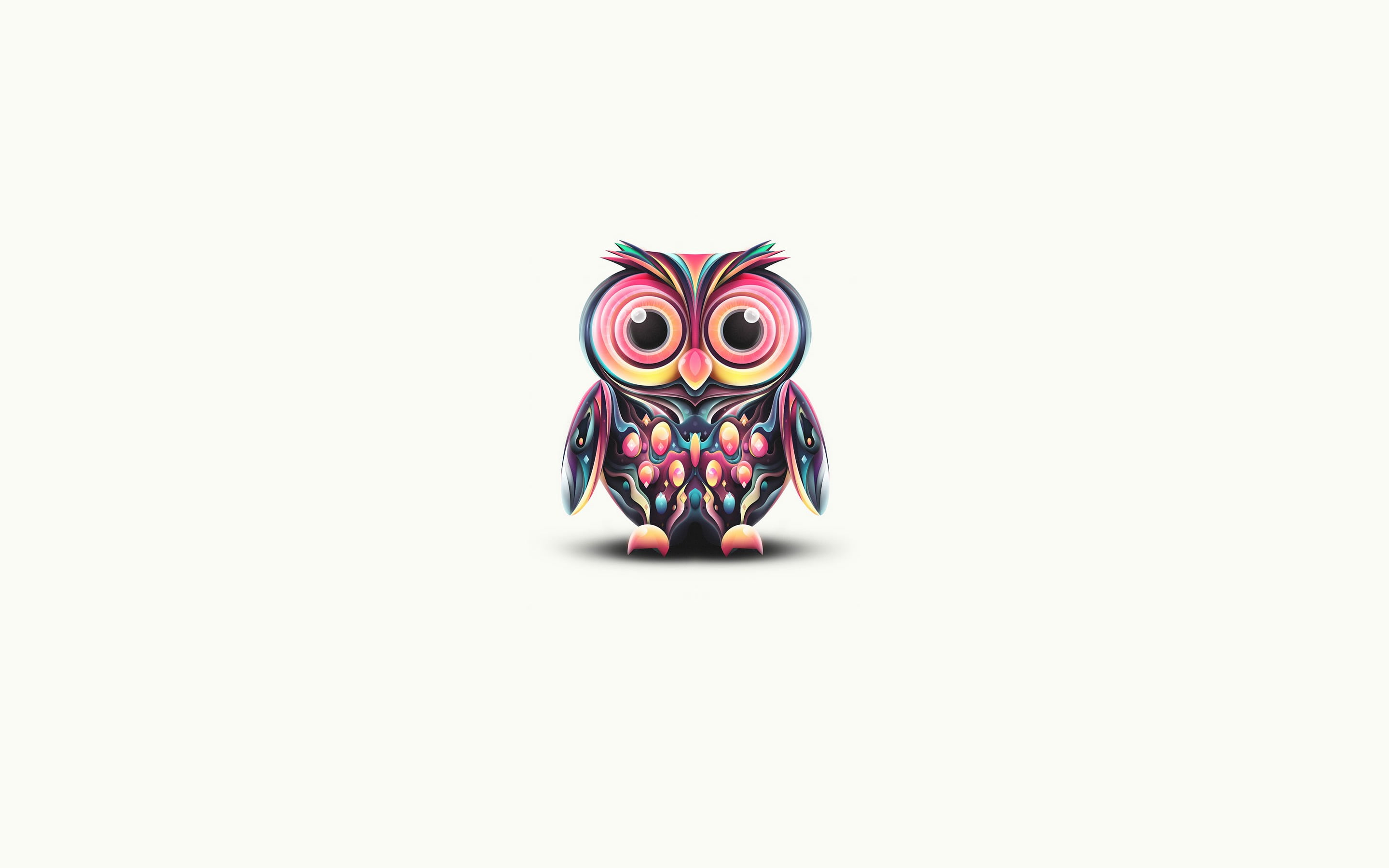 craft, animal themes, animal representation, mask, 2K, creativity, no people, mask - disguise, digital art, black, pink, digital, animals, white background, HD Wallpaper