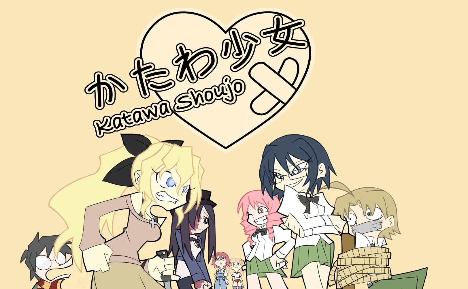 anime girls, Hanako Ikezawa, males, Shizune Hakamichi, male likeness, communication, outdoors, adult, Ibarazaki Emi, people, 720P, Lilly Satou, Misha, HD Wallpaper