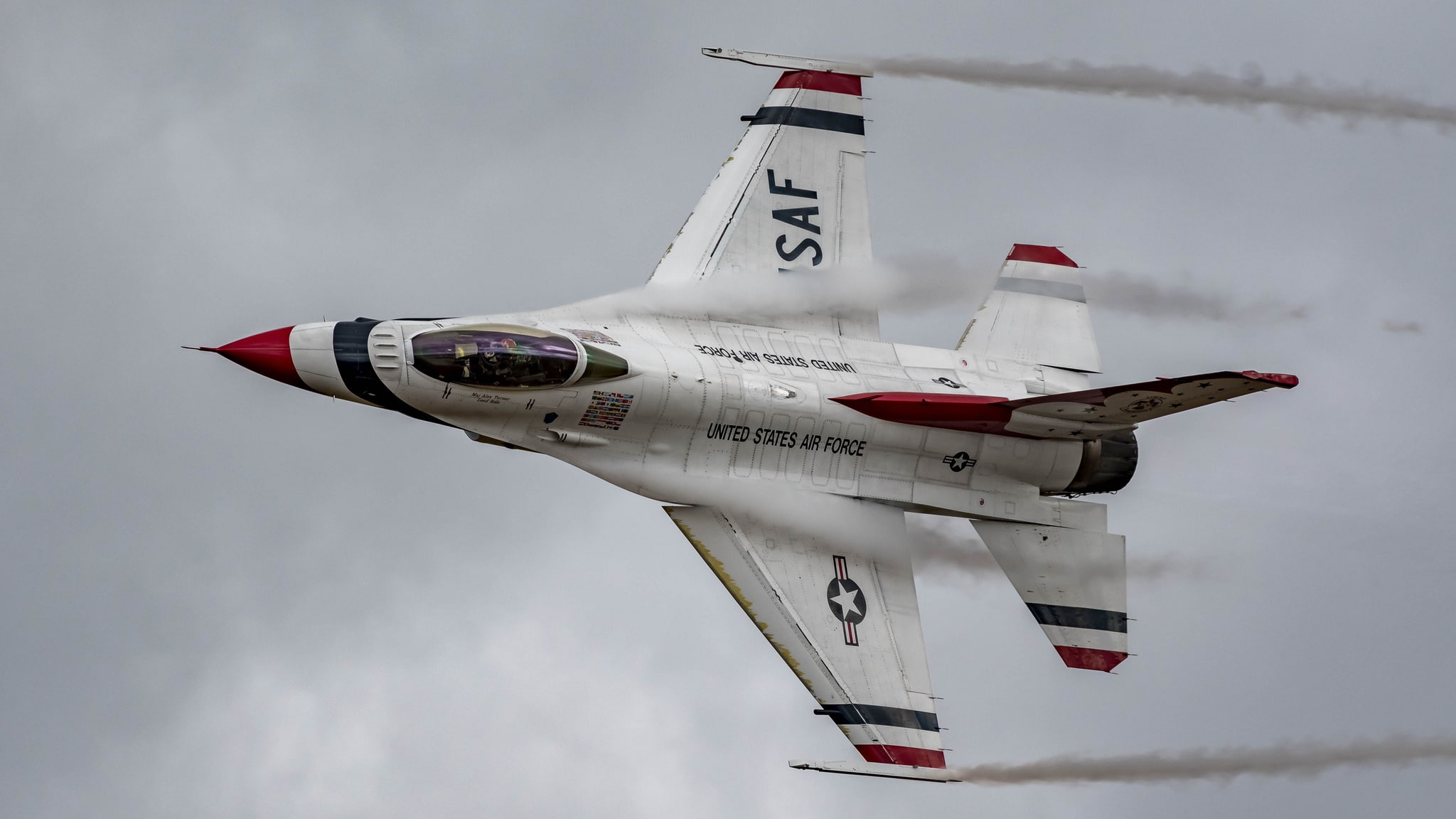 Military Aircraft, 2048x1152 px, 1080P, aircraft, vehicle, General Dynamics F, HD Wallpaper