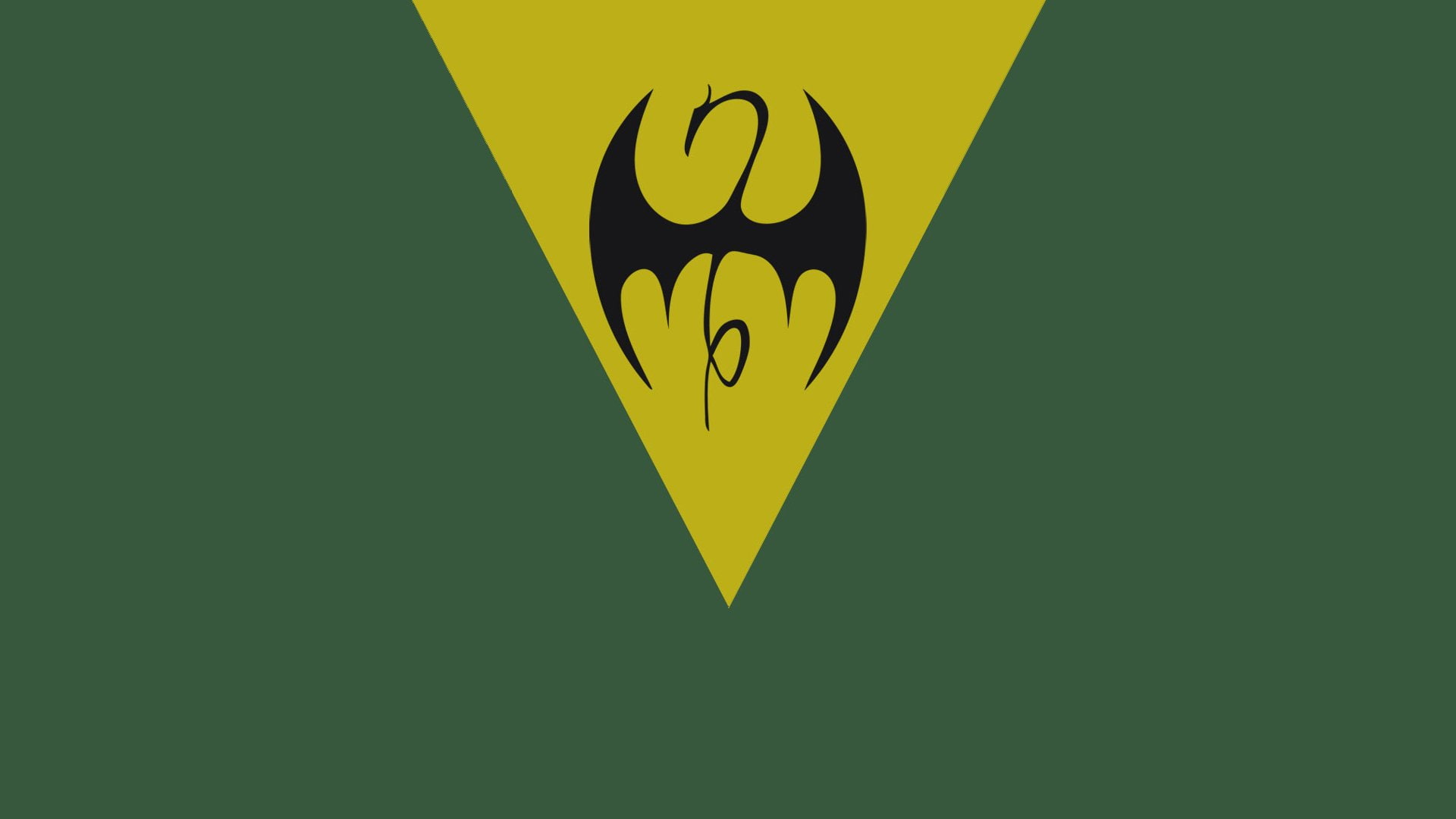 1080P, Logo, Iron Fist, Comics, HD Wallpaper