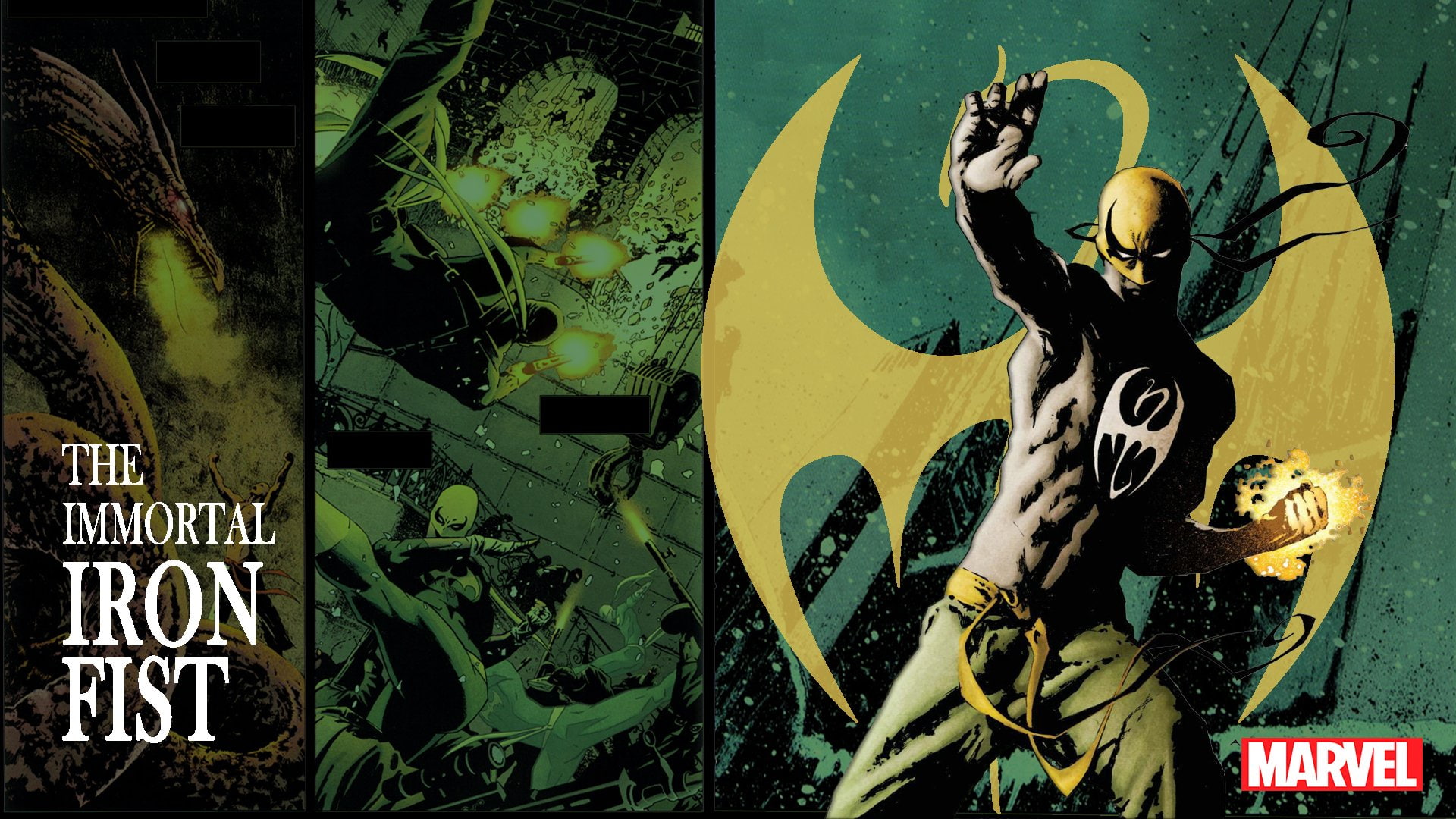 Iron Fist, 1080P, Marvel Comics, Comics, HD Wallpaper