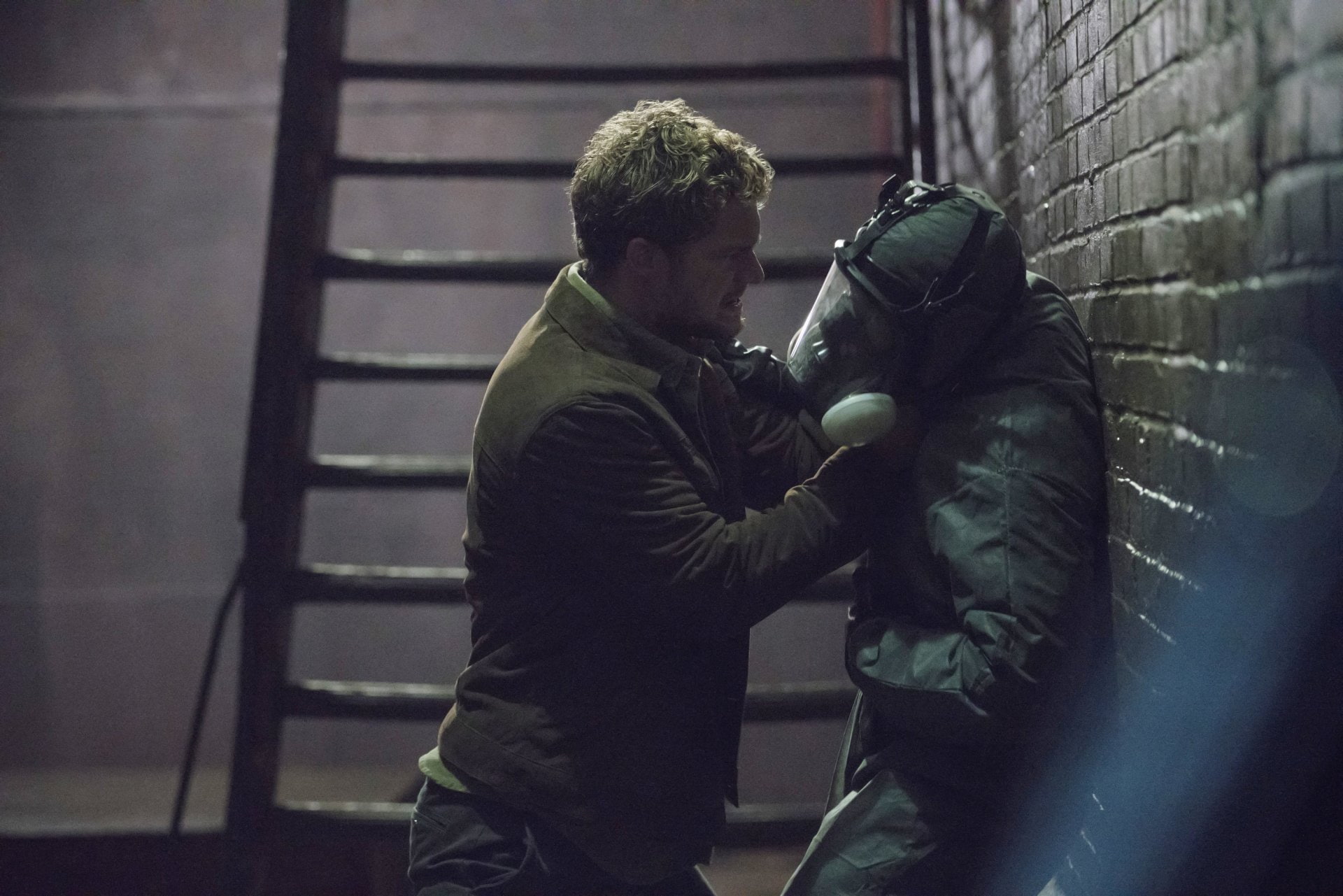 standing, vertebrate, The Defenders, indoors, mammal, pet owner, social issues, young adult, brick, one animal, TV Show, wall, three quarter length, casual clothing, HD Wallpaper