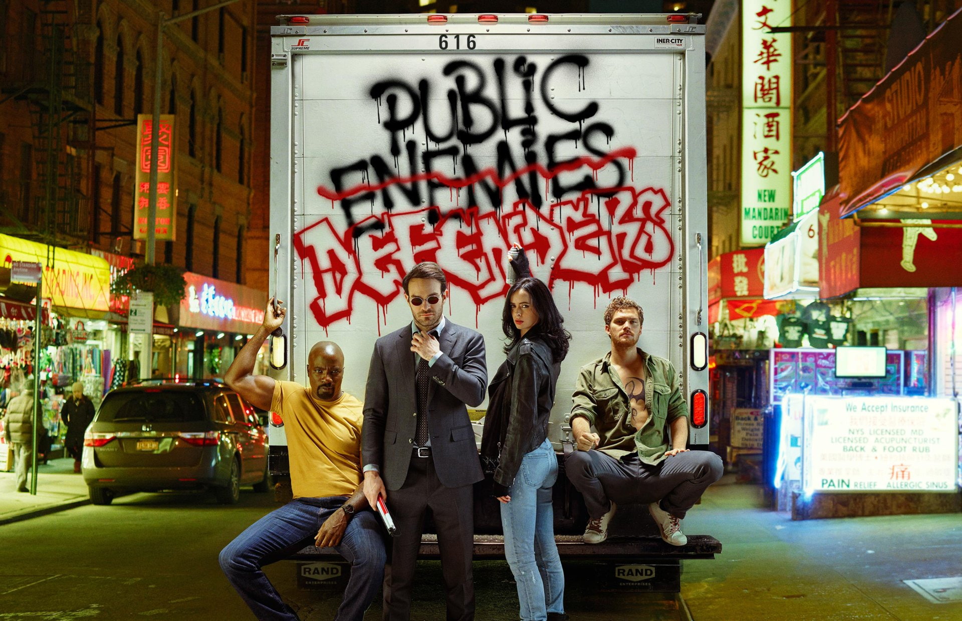 1080P, Luke Cage, TV Show, The Defenders, Iron Fist, Jessica Jones, Daredevil, HD Wallpaper