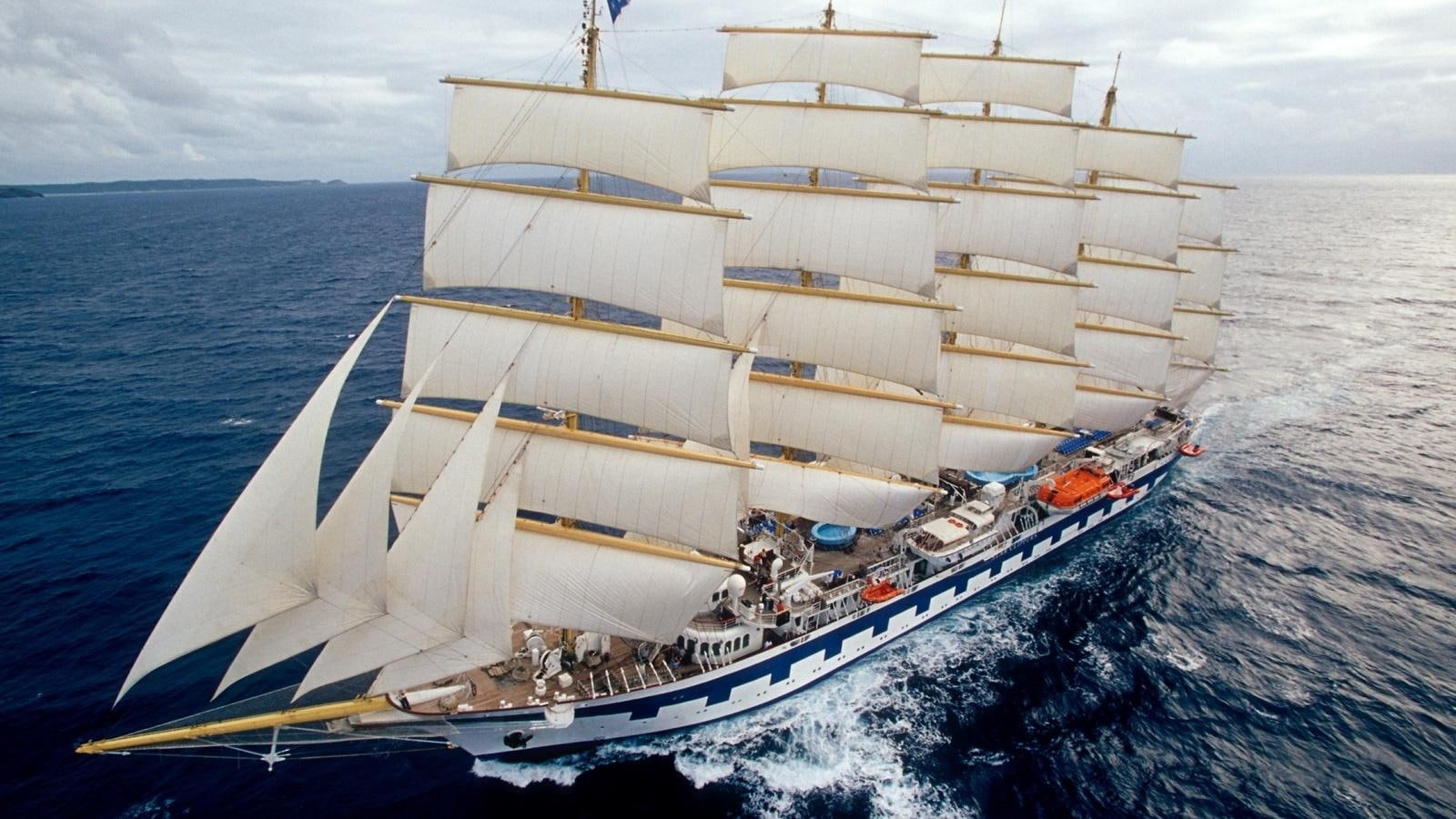 white, voyage, bon, sailboat, 720P, HD Wallpaper