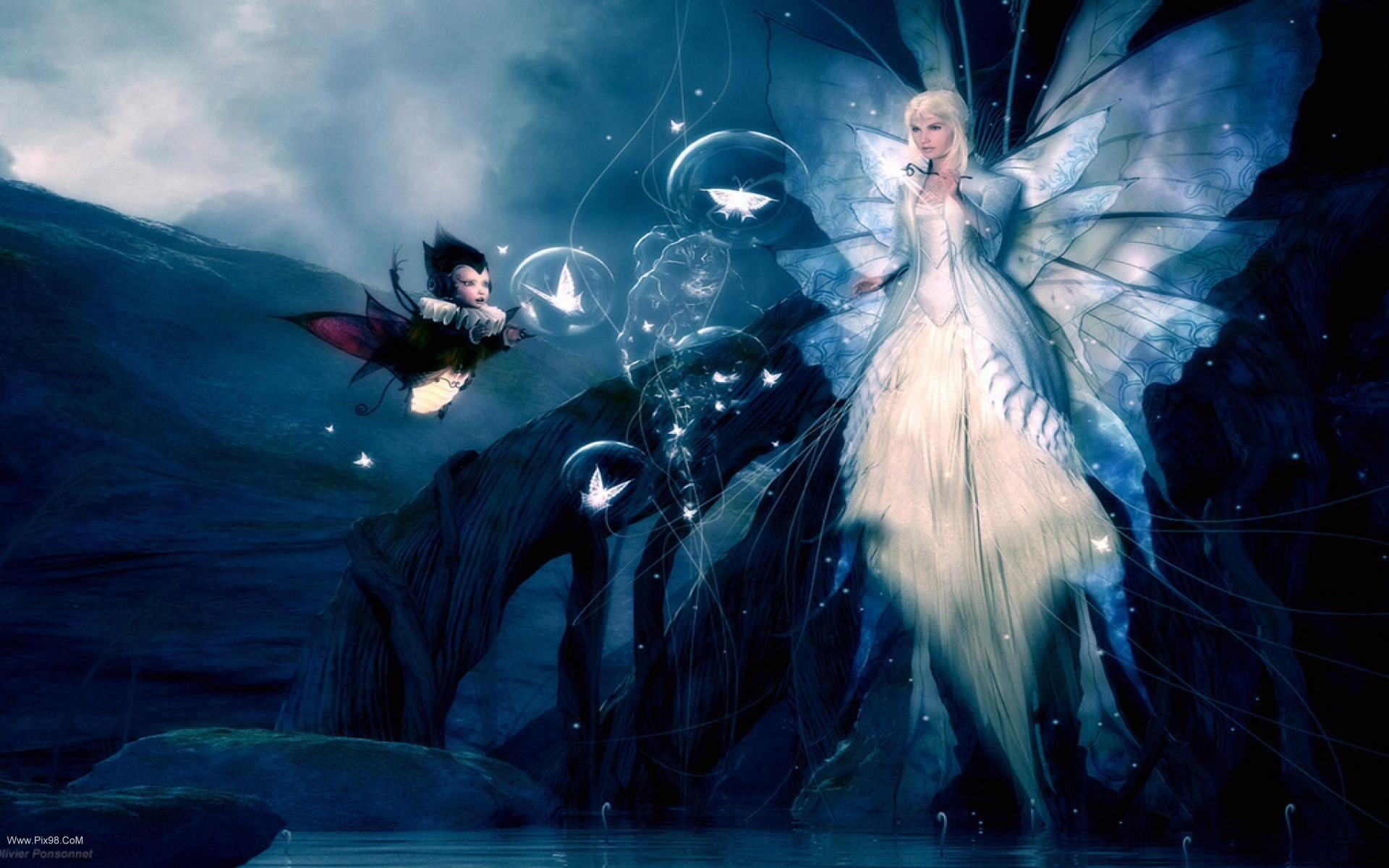 save, fema, entertainment, dreamy, beautiful, people, chick, mystery, animation, other, scary, nice, black, 1080P, HD Wallpaper