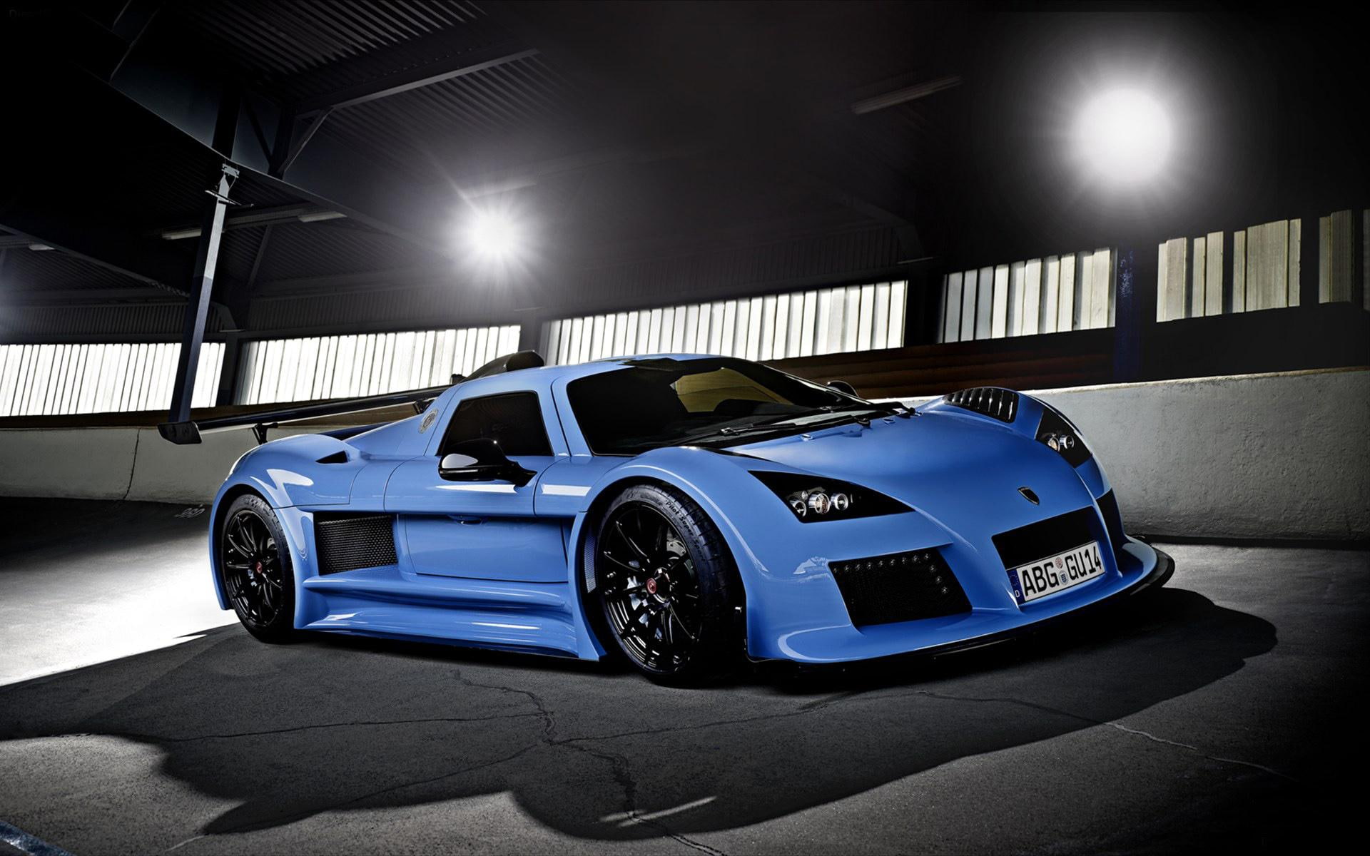 1080P, coupe, s, cars, gumpert, other cars, blue, apollo, HD Wallpaper