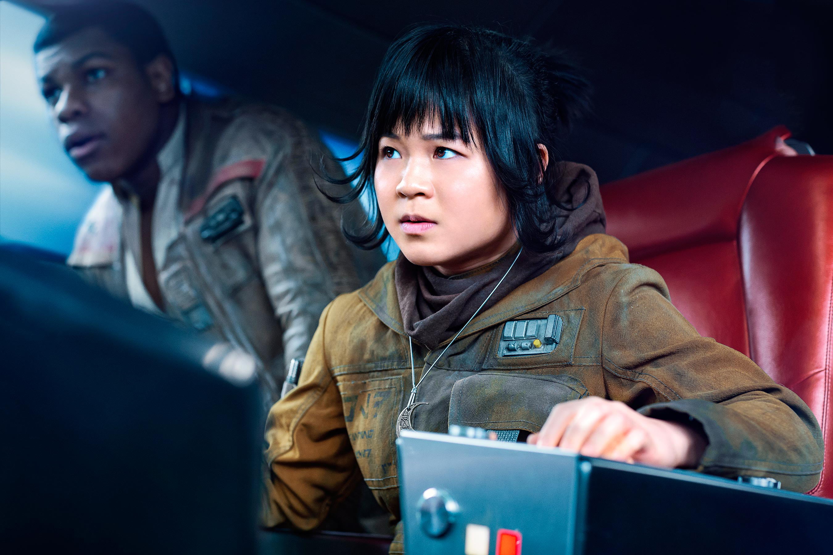 Kelly Marie Tran, Star Wars: The Last Jedi, Finn (Star Wars), Rose Tico, John Boyega, Star Wars, 2K, HD Wallpaper