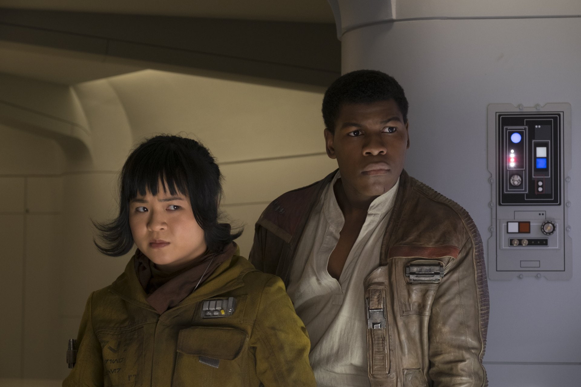 Finn (Star Wars), Star Wars: The Last Jedi, John Boyega, Star Wars, Rose Tico, 1080P, Kelly Marie Tran, HD Wallpaper