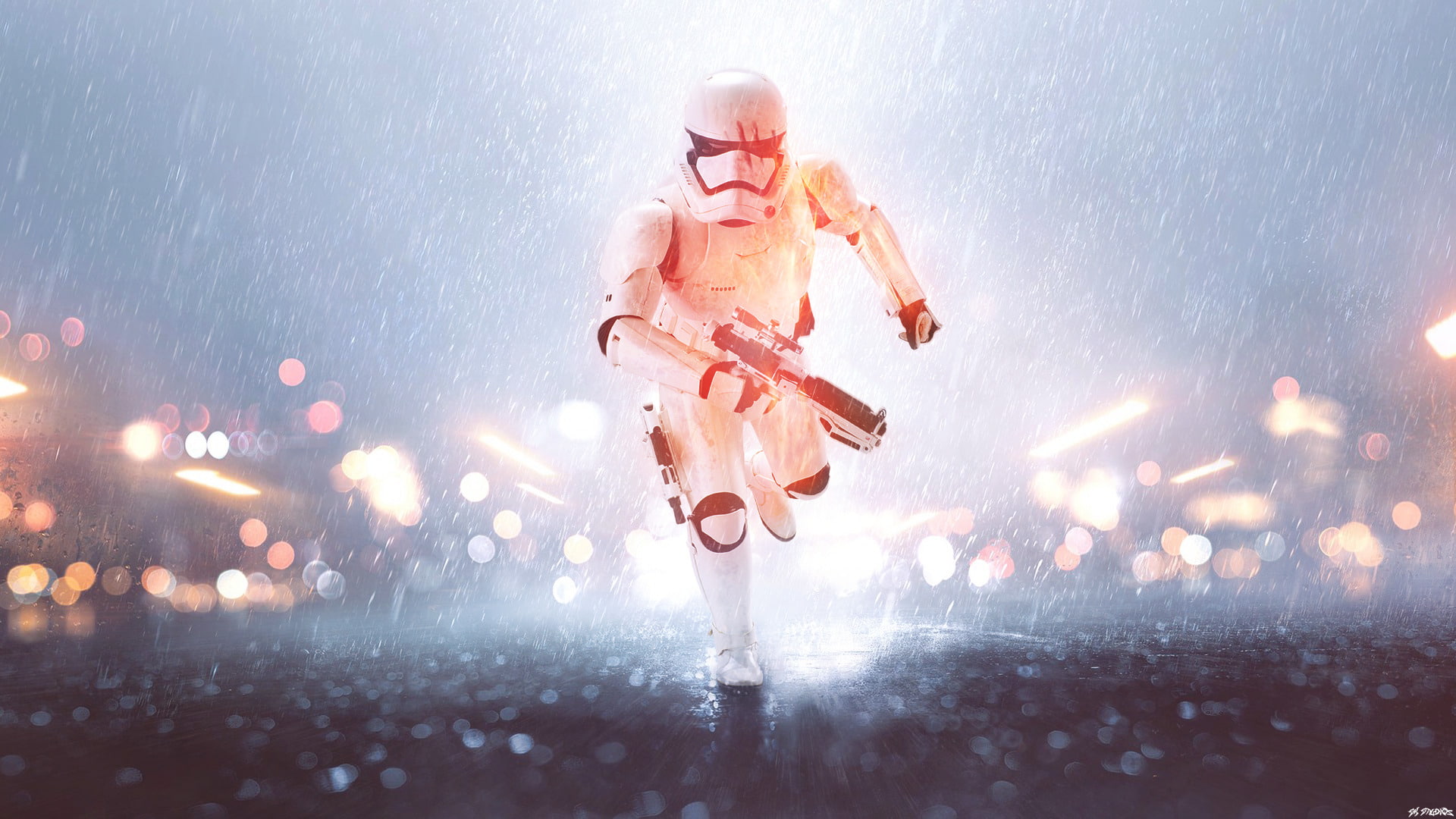 Battlefield, 1080P, Stormtrooper, Finn (Star Wars), Star Wars, HD Wallpaper