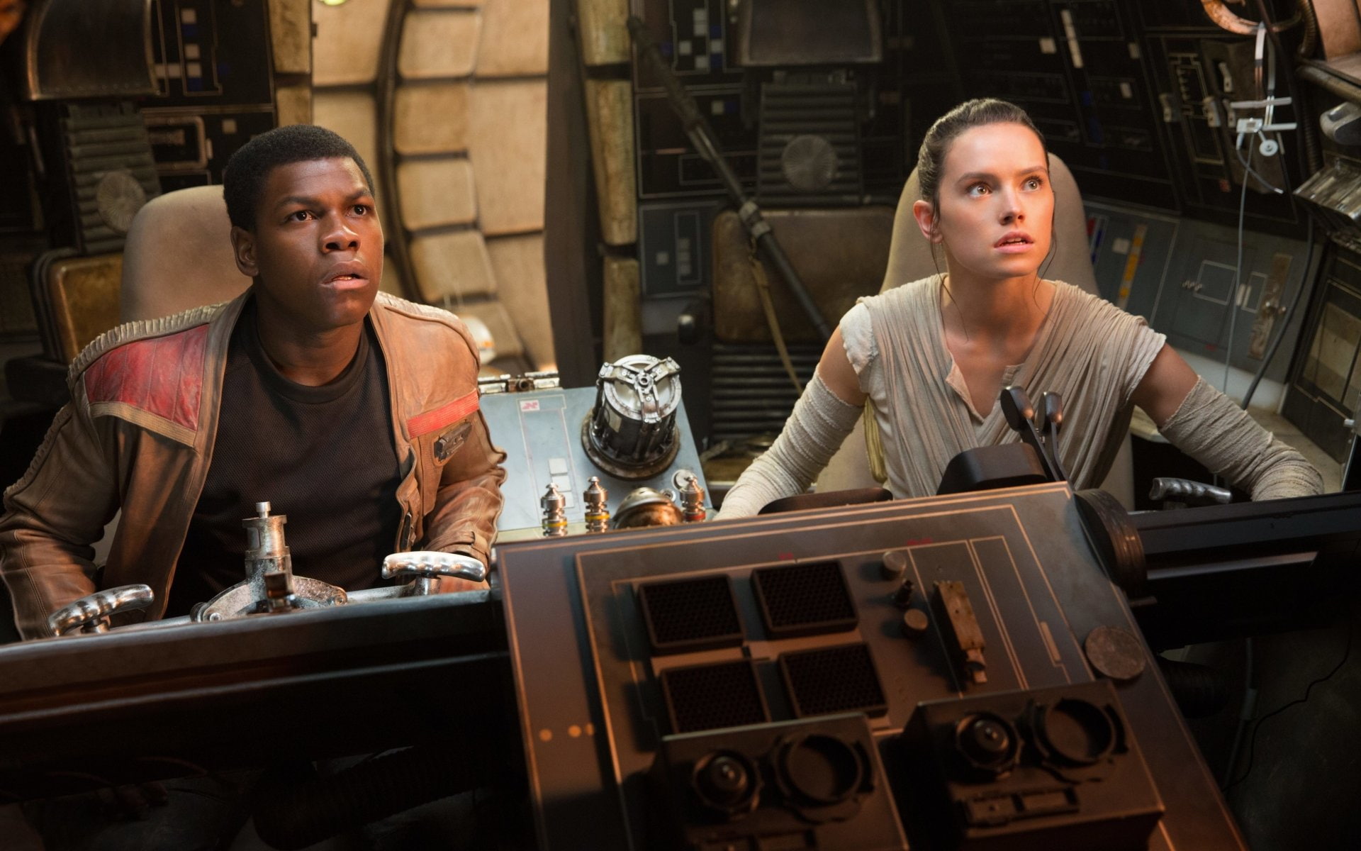 John Boyega, 1080P, Rey (Star Wars), Daisy Ridley, Star Wars, Star Wars: The Last Jedi, Finn (Star Wars), HD Wallpaper