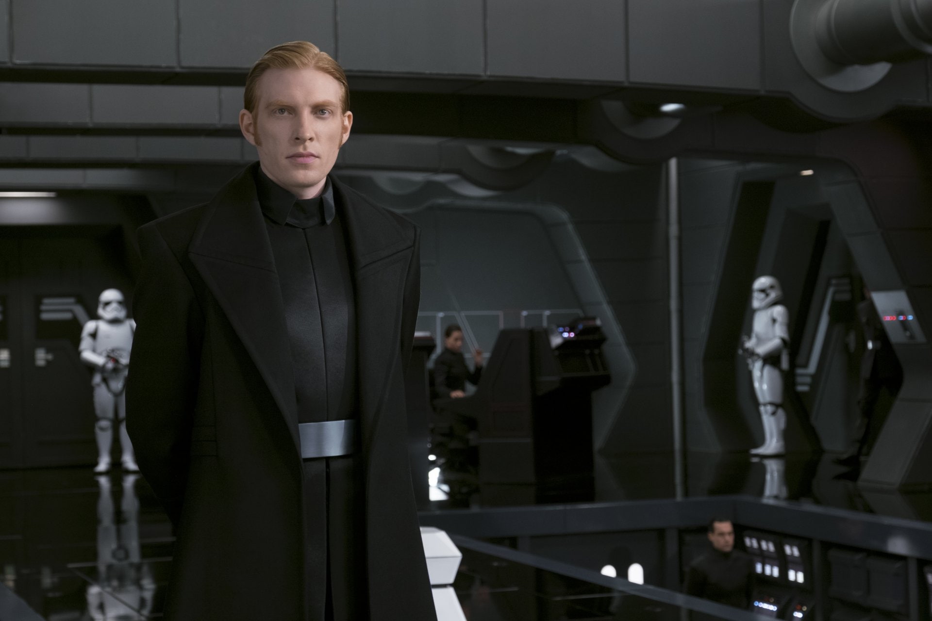 General Hux, Star Wars: The Last Jedi, 1080P, Star Wars, Domhnall Gleeson, HD Wallpaper