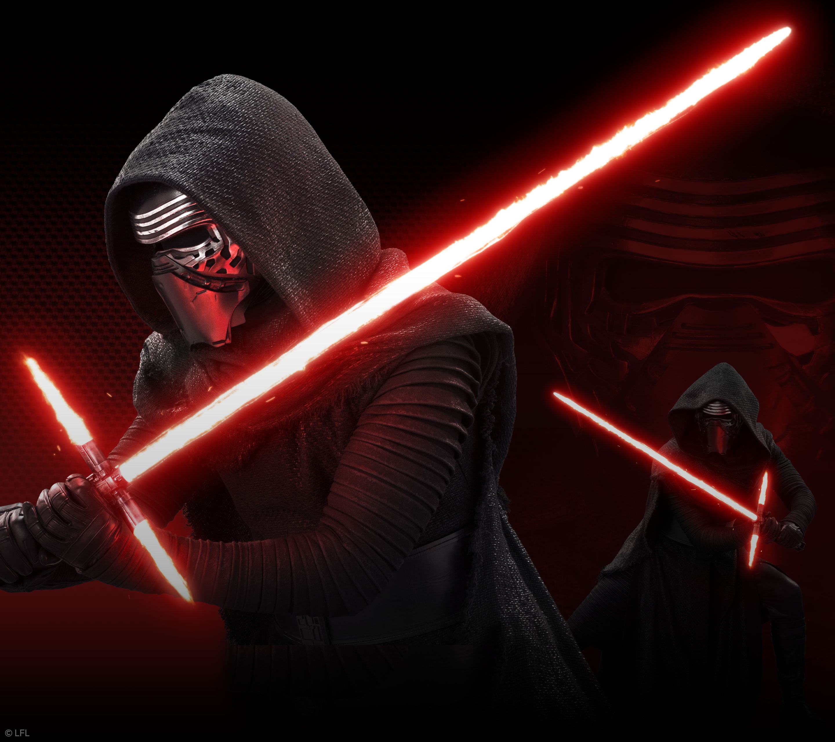 Kylo Ren, Star Wars, Star Wars: The Force Awakens, 2K, Sith, lightsaber, HD Wallpaper