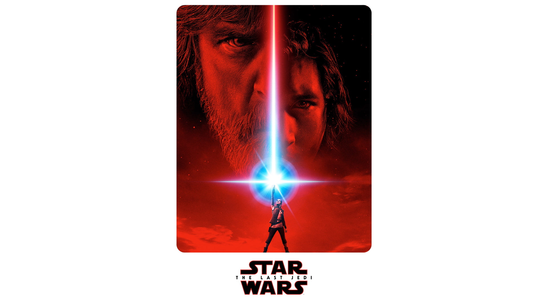 Star Wars, Rey (from Star Wars), 1080P, Star Wars: The Last Jedi, Kylo Ren, lightsaber, Luke Skywalker, HD Wallpaper