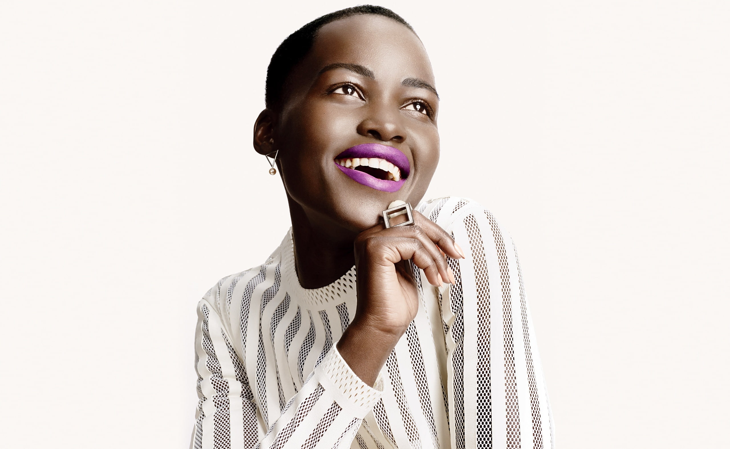 2014, lupita nyongo, lupita, Movies, Happy, Smile, nyongo, 2K, Others, HD Wallpaper
