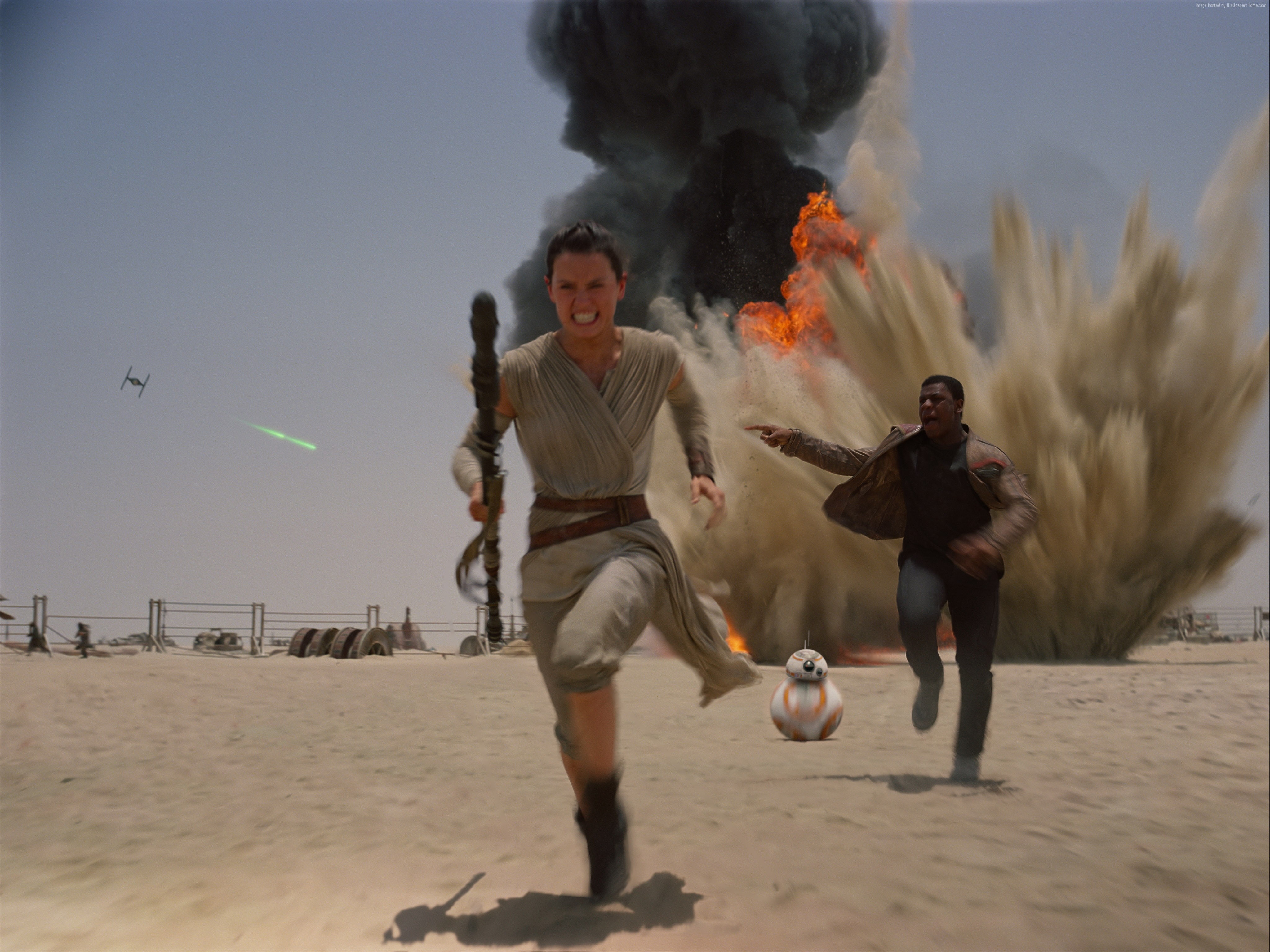 4K, Star Wars: Episode VII - The Force Awakens, HD Wallpaper